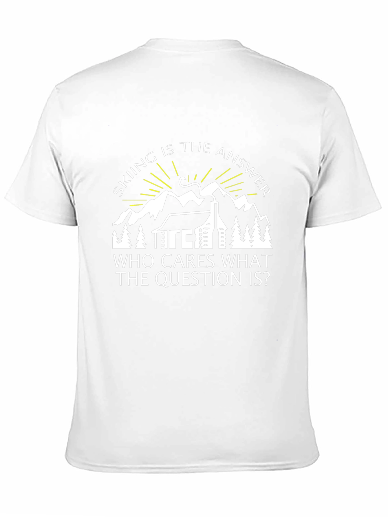 Skiing is the Answer T-Shirt