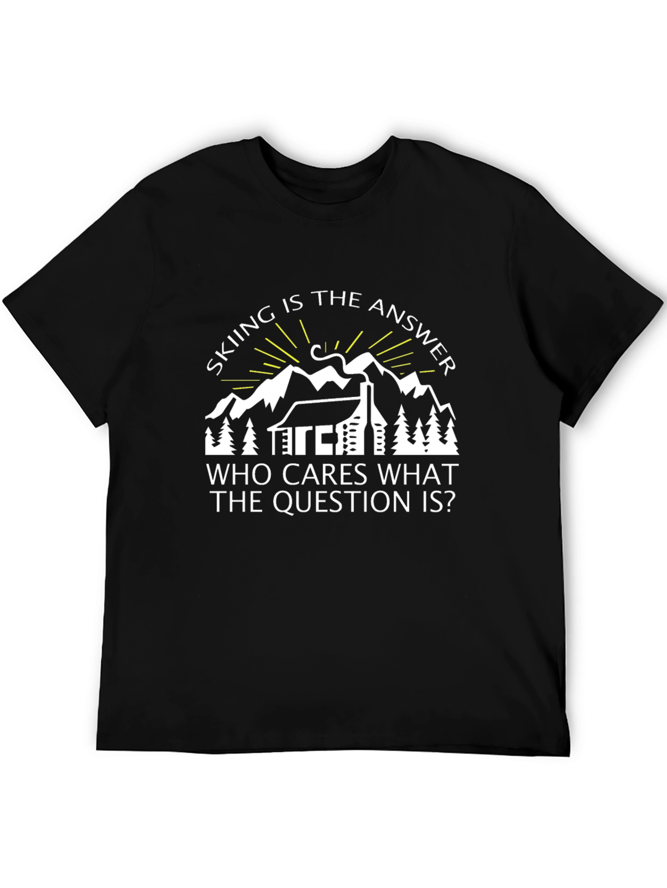 Skiing is the Answer T-Shirt