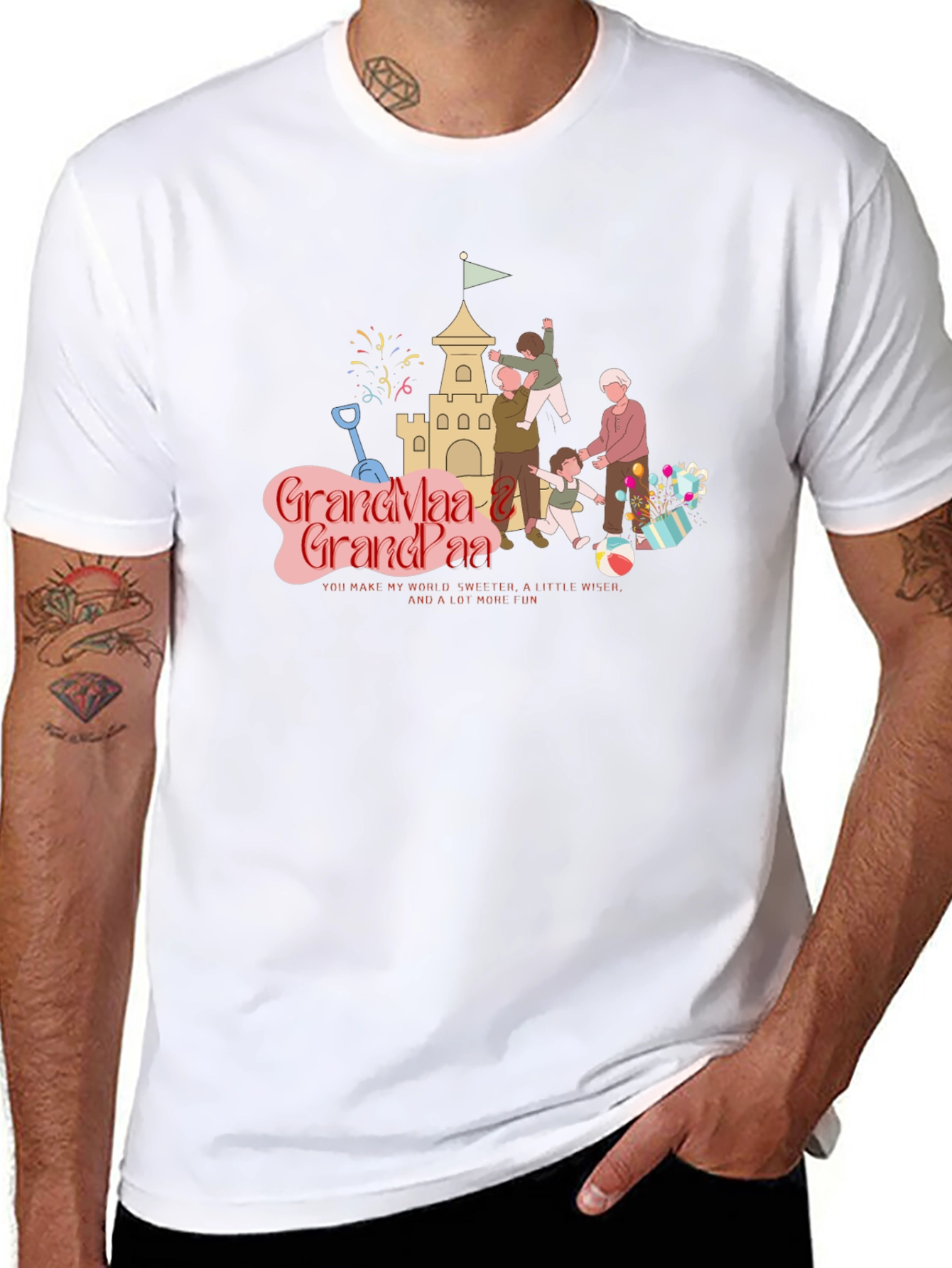 Grandma & Grandpa T-Shirt: A Sweet & Fun Gift!
