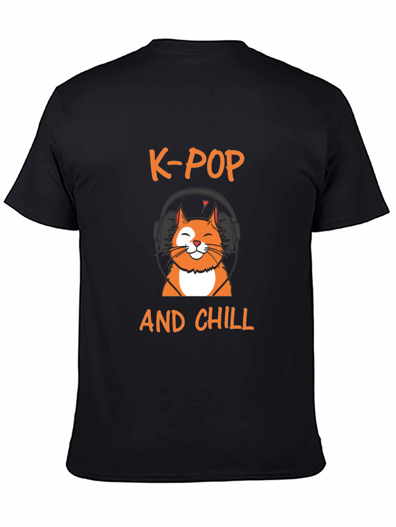 K-Pop and Chill T-Shirt - Cat Lover Edition