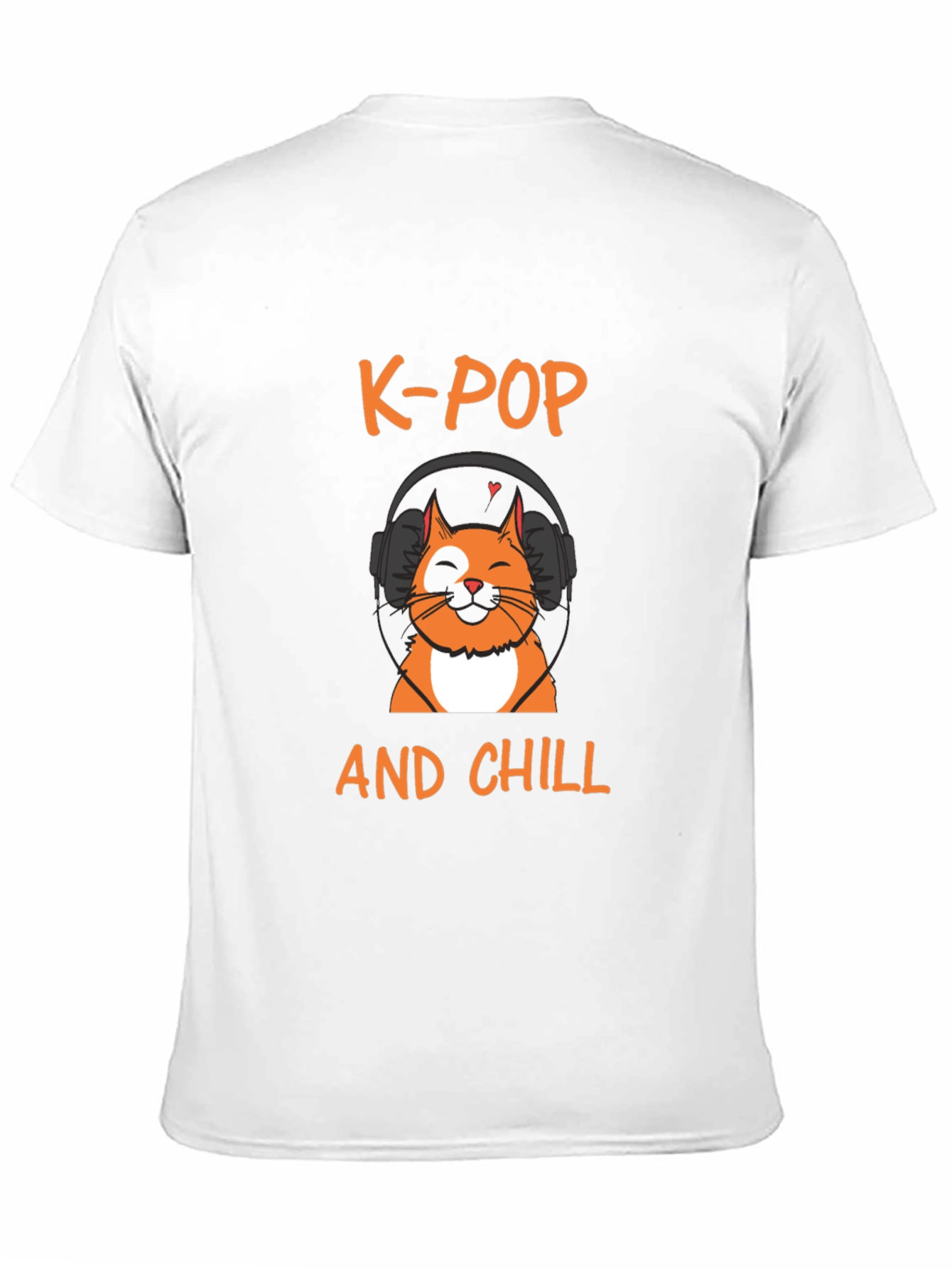 K-Pop and Chill T-Shirt - Cat Lover Edition