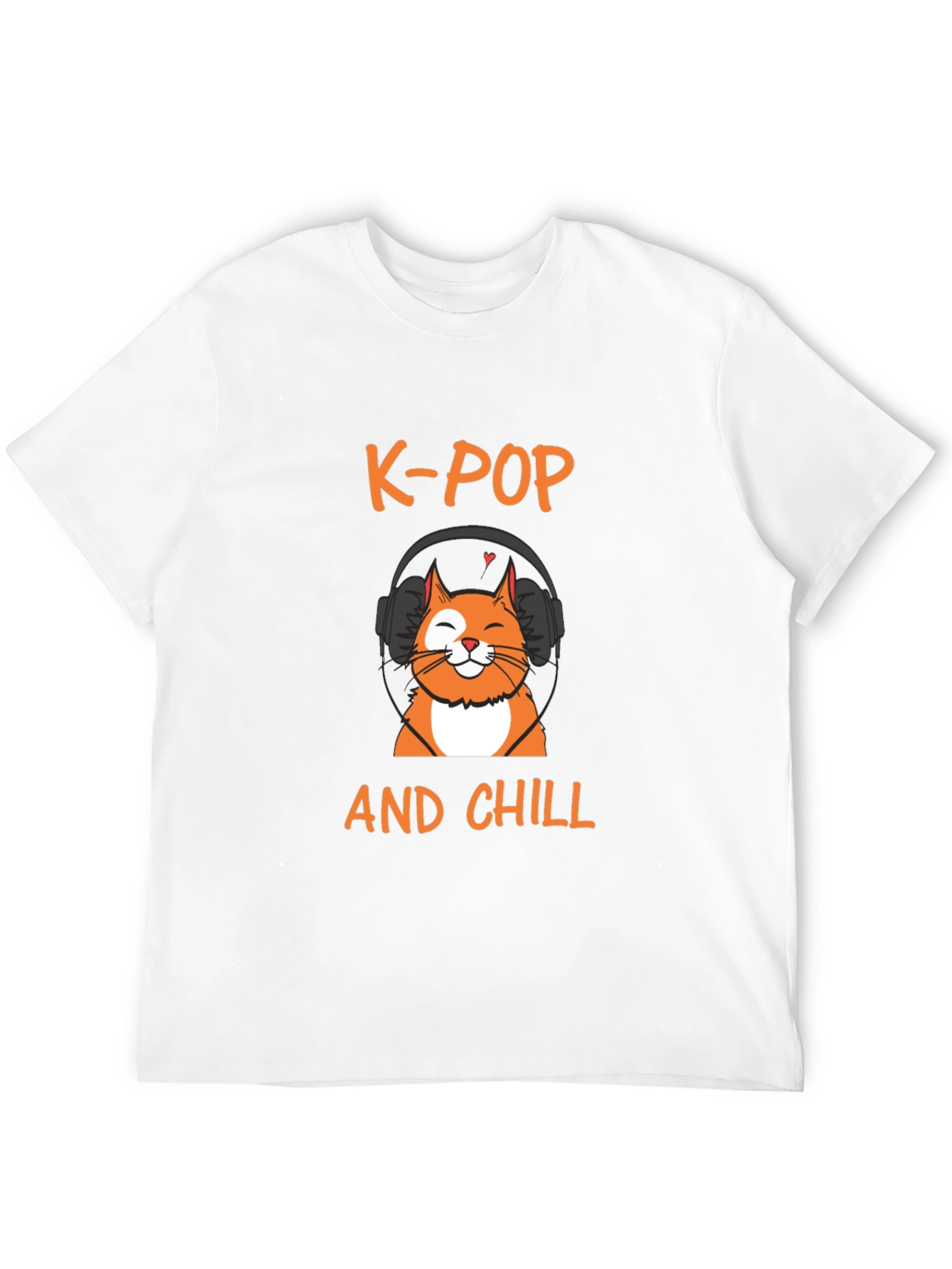 K-Pop and Chill T-Shirt - Cat Lover Edition