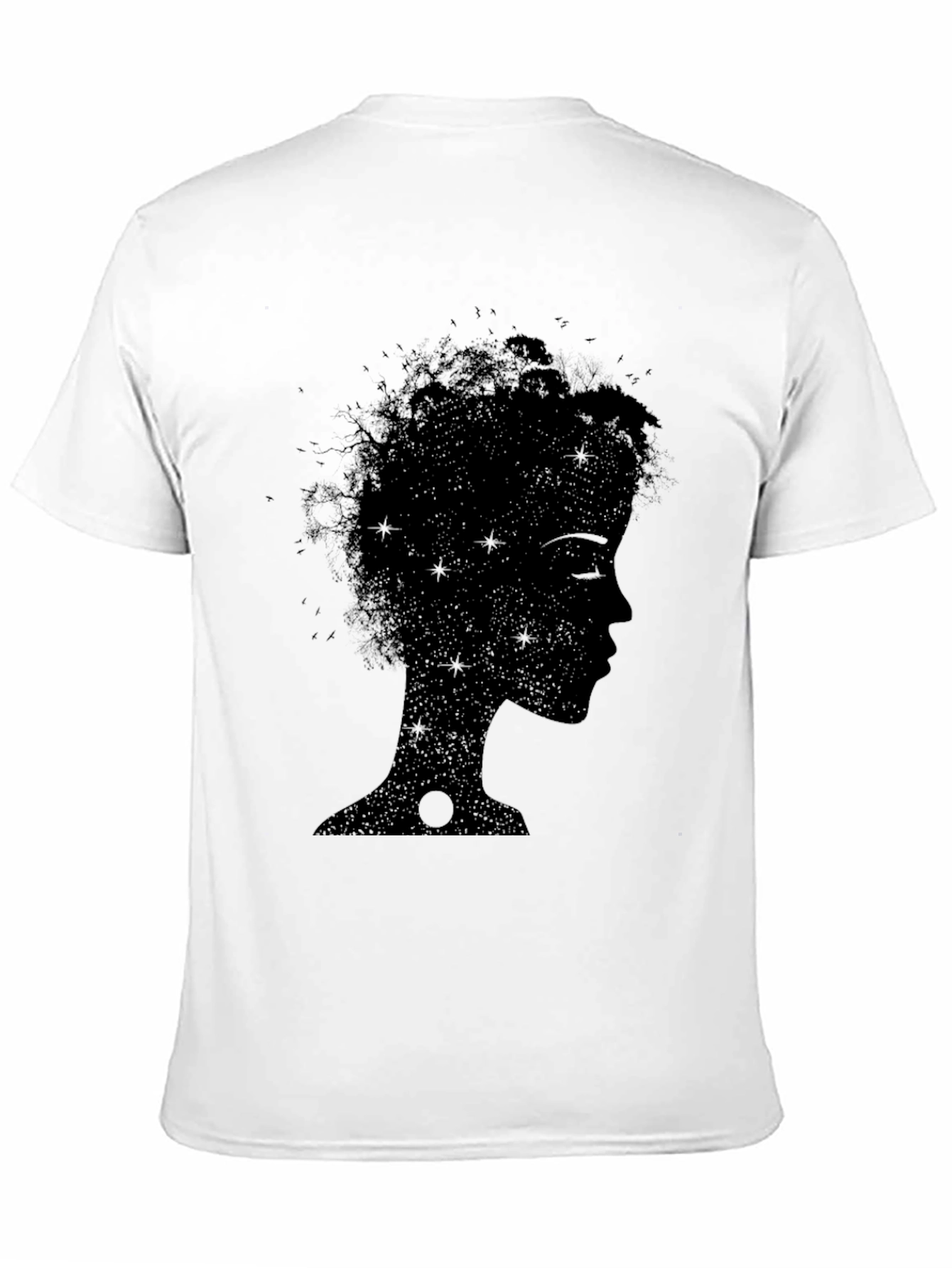 Silhouette Stardust Tee - Modern Graphic Print