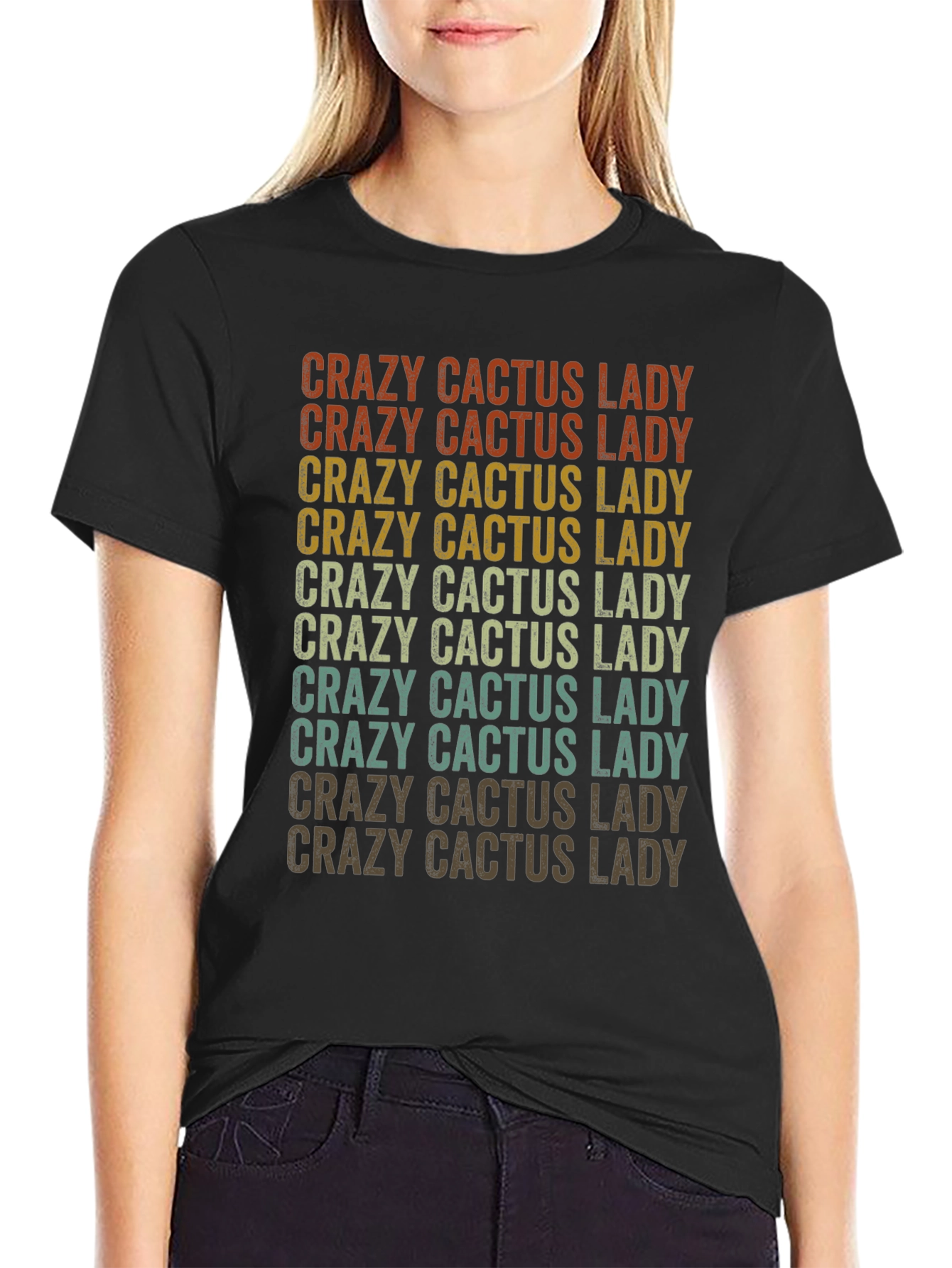 Crazy Cactus Lady Graphic Tee
