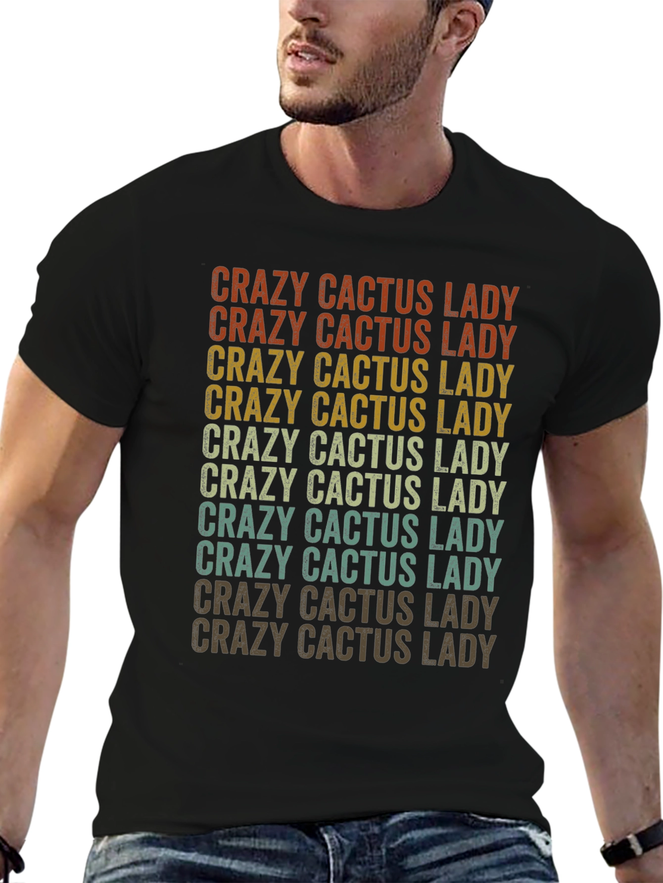 Crazy Cactus Lady Graphic Tee