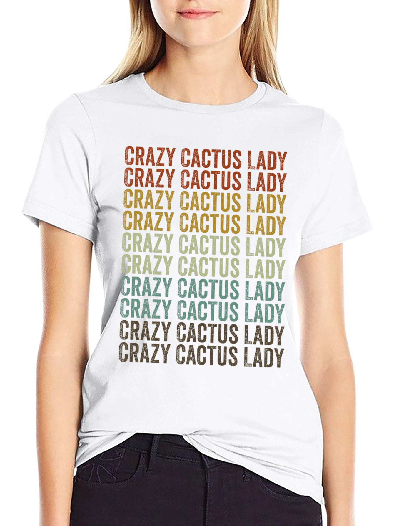 Crazy Cactus Lady Graphic Tee