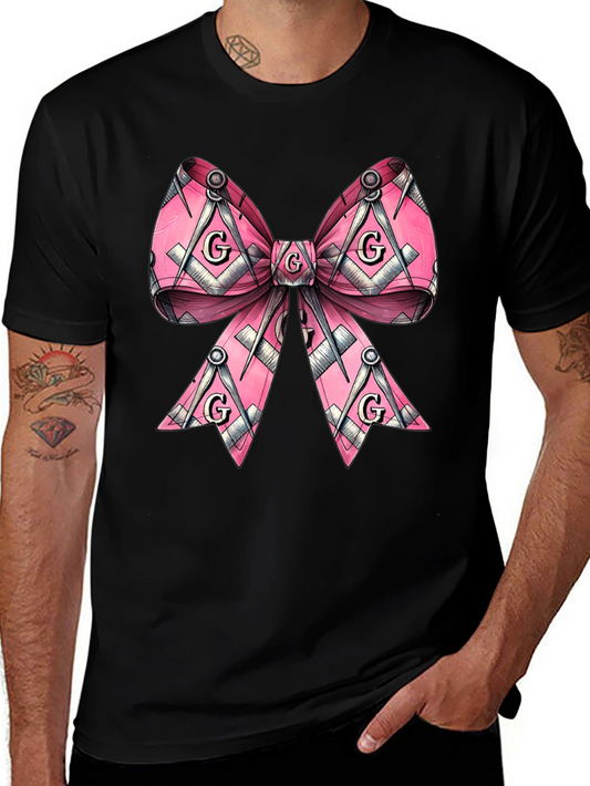Masonic Bow Tie Graphic T-Shirt - Unique Design