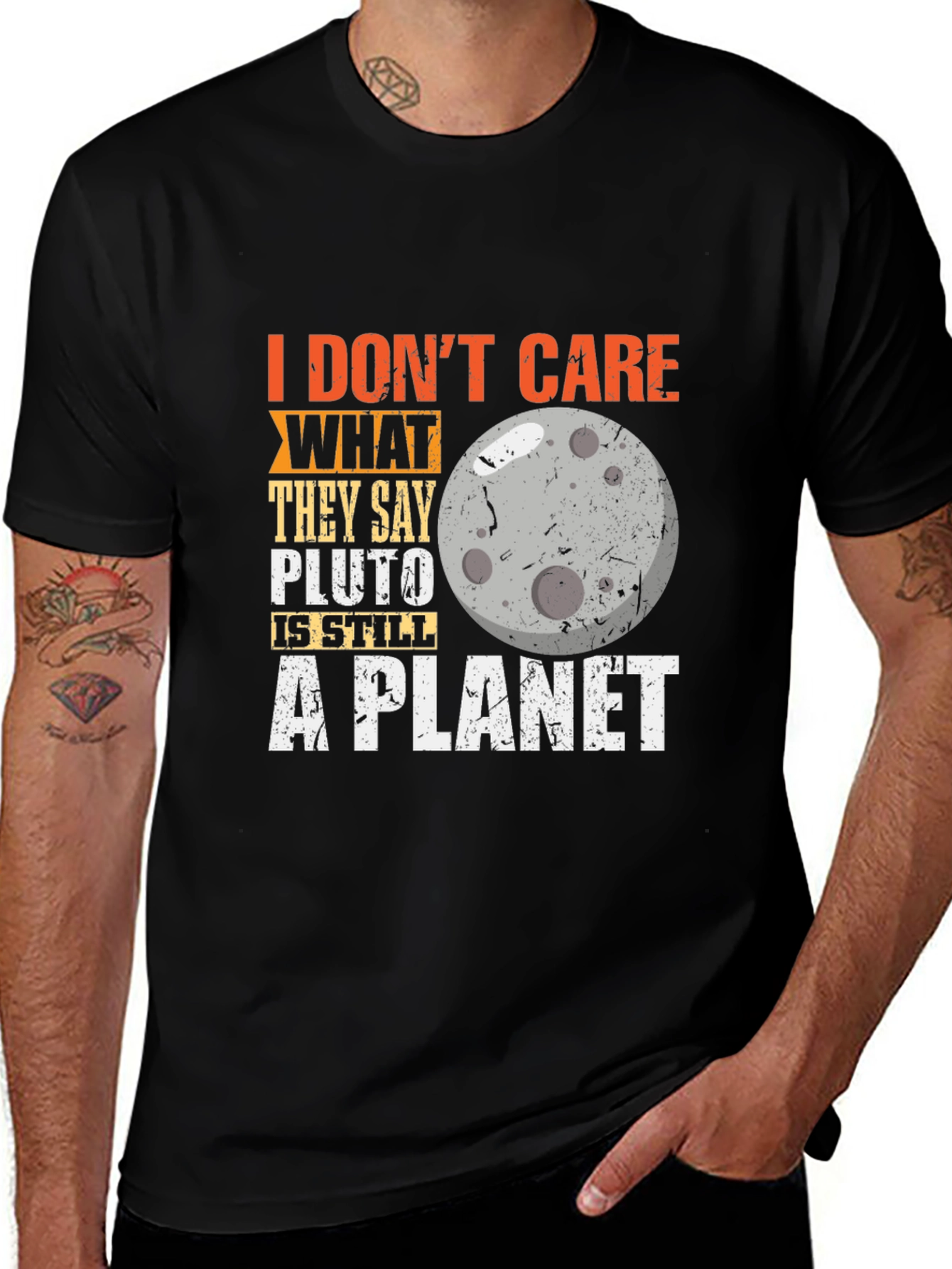 Pluto is Still a Planet Graphic T-Shirt