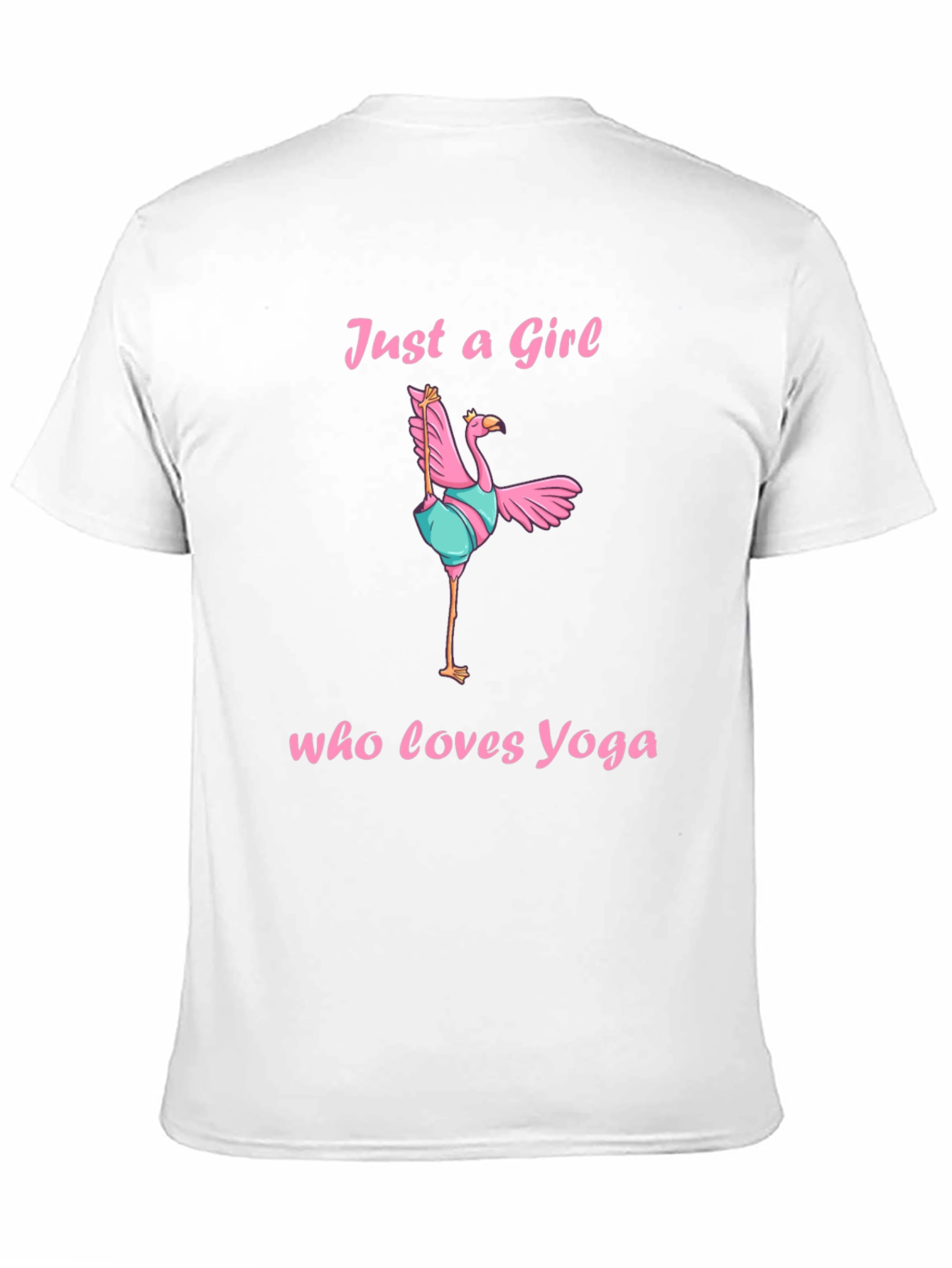 Yoga Flamingo Graphic T-Shirt