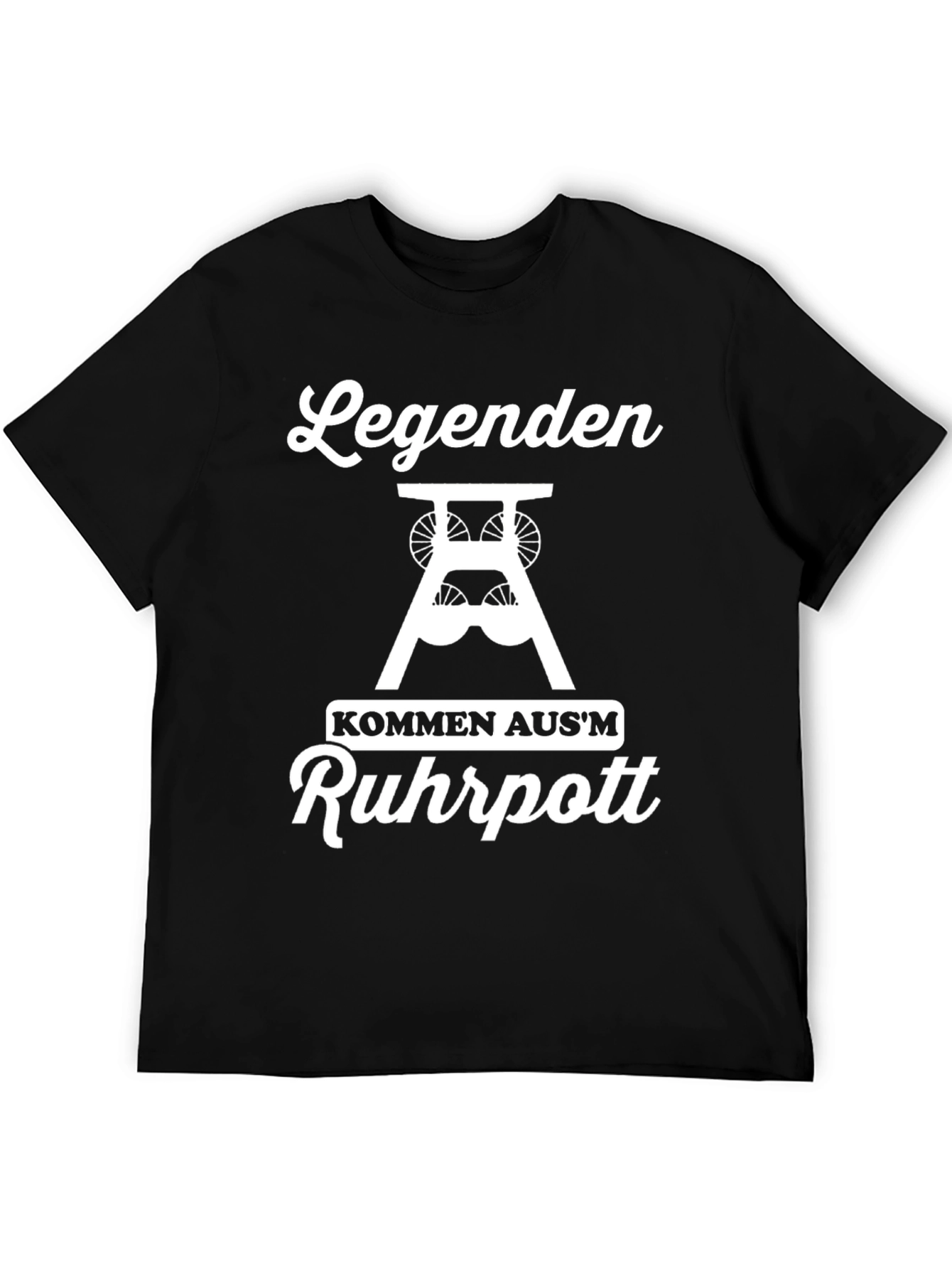 Legends Ruhrpott T-Shirt - Classic German Coal Miner Tee