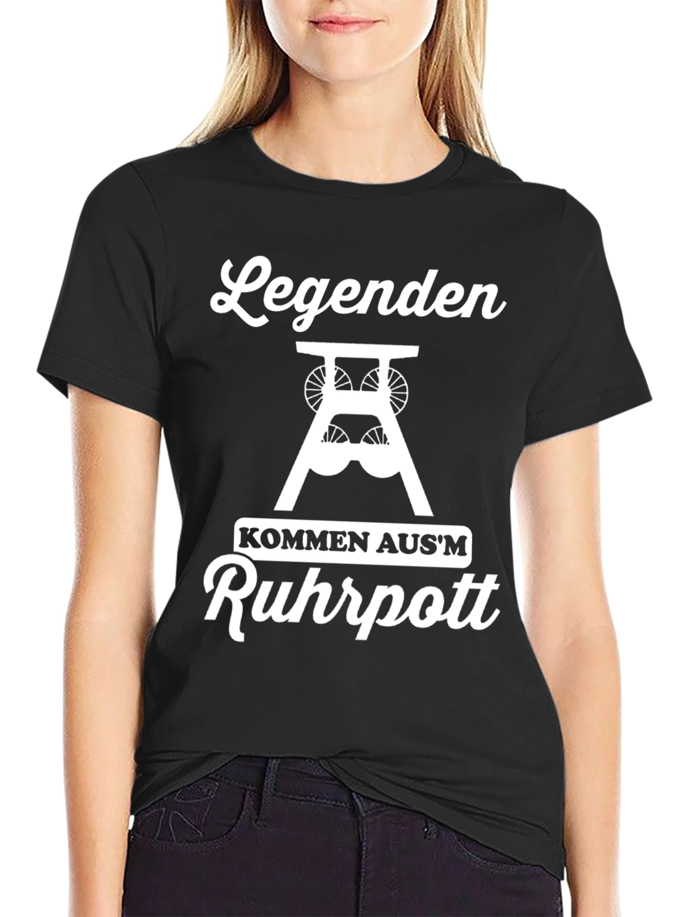 Legends Ruhrpott T-Shirt - Classic German Coal Miner Tee