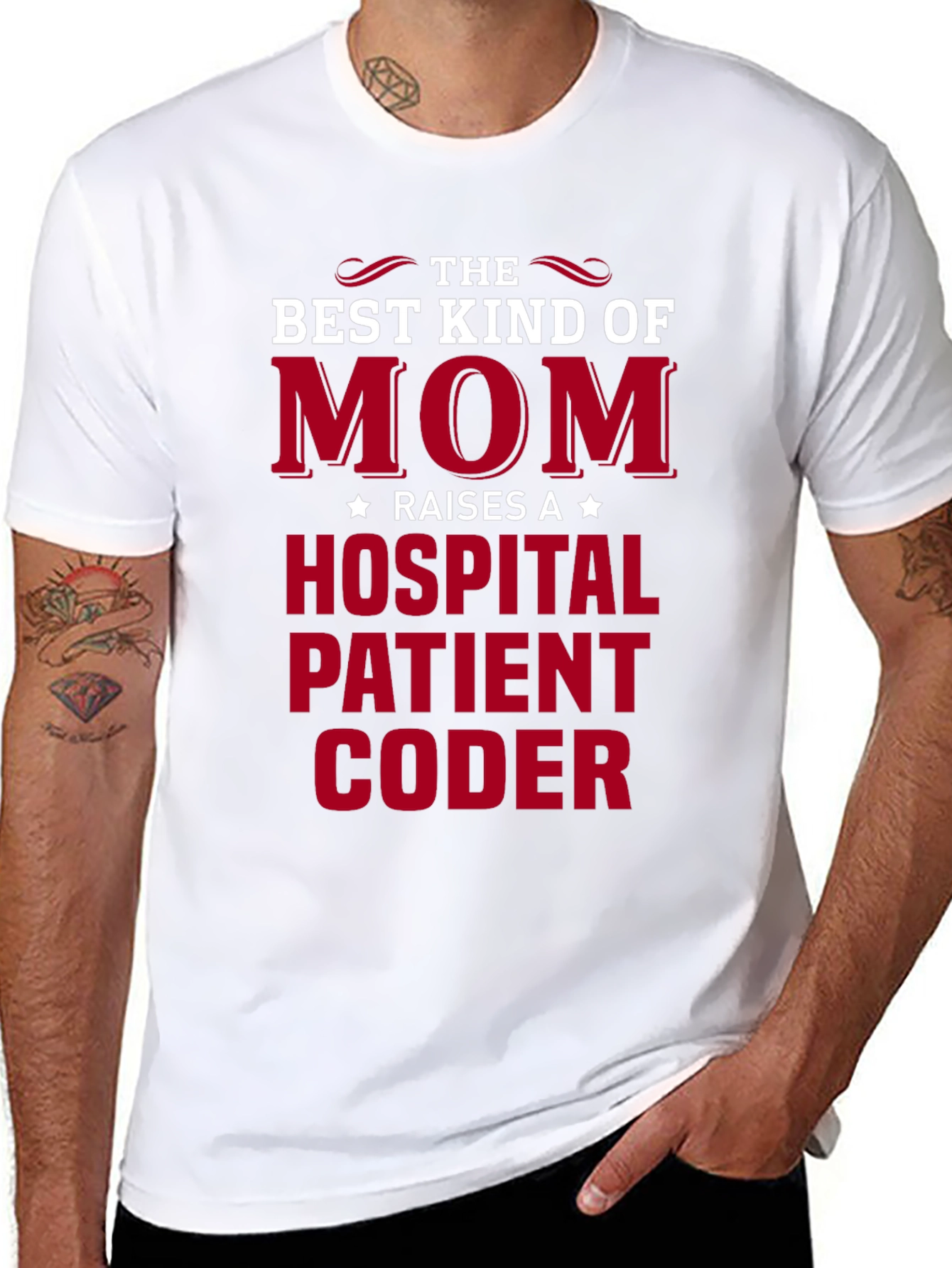 Best Kind of Mom T-Shirt - Hospital Patient Coder