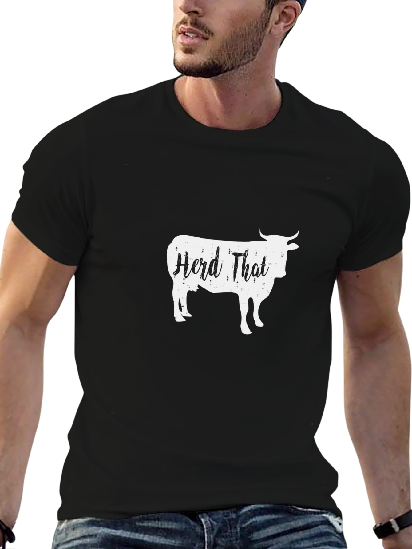 Herd That Cow Graphic Tee