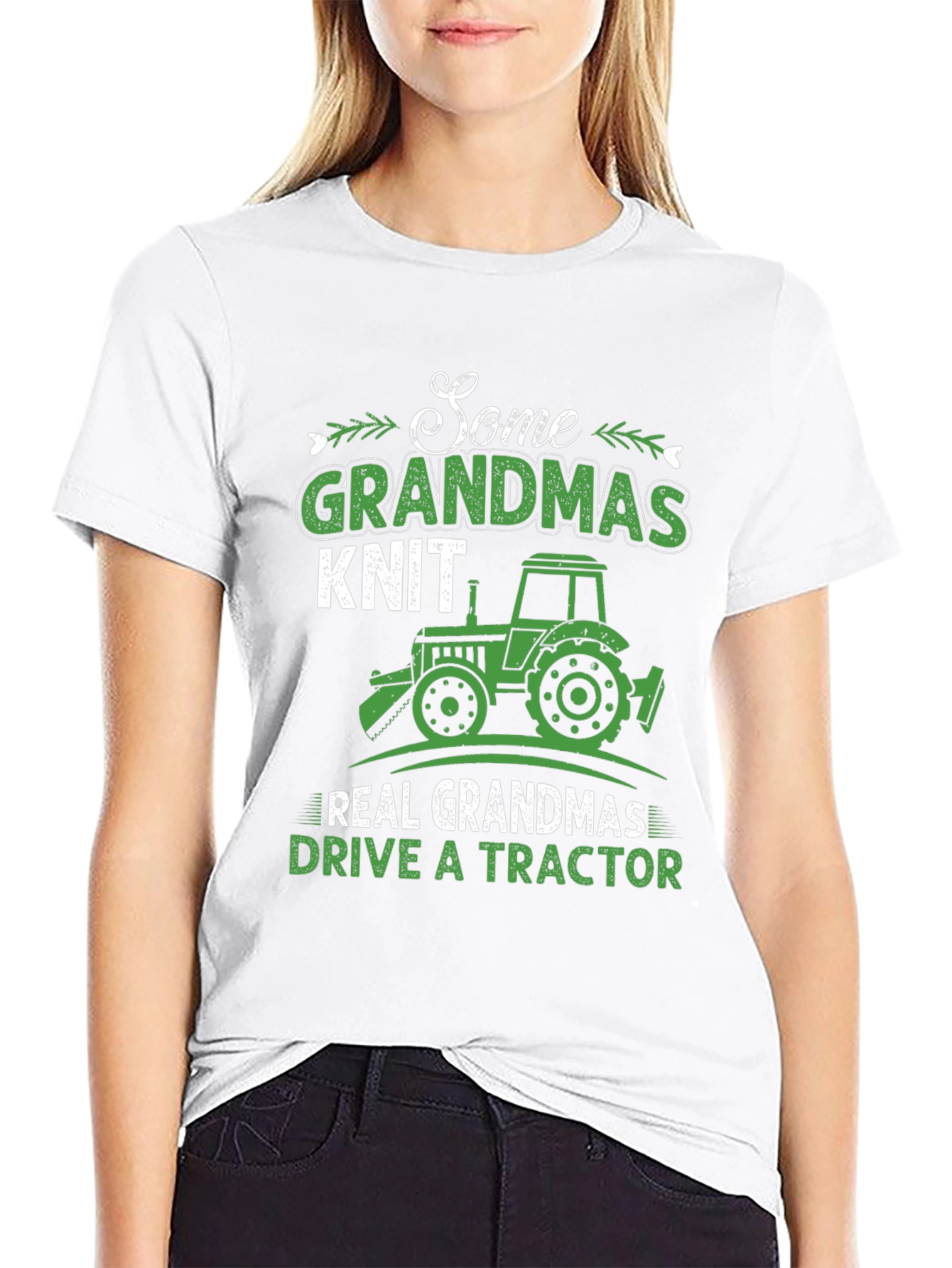 Grandma Tractor T-Shirt - Funny Farming Tee