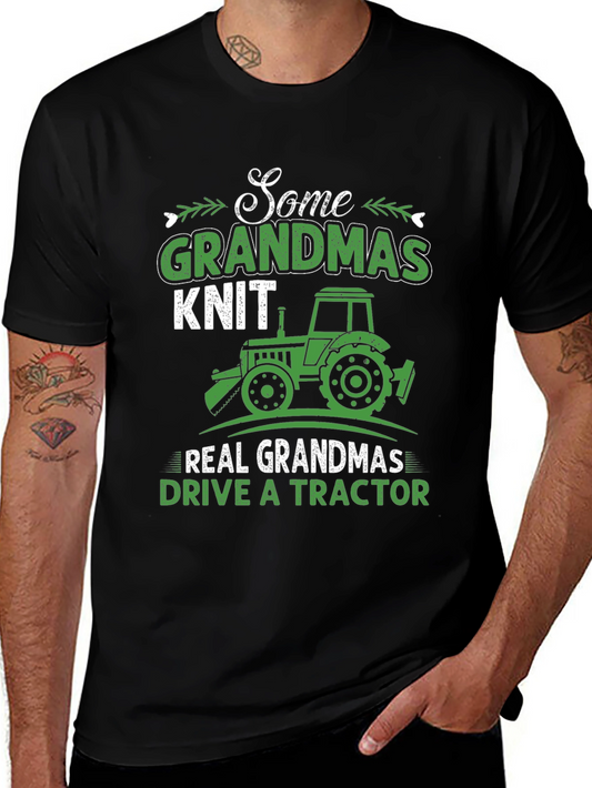 Grandma Tractor T-Shirt - Funny Farming Tee