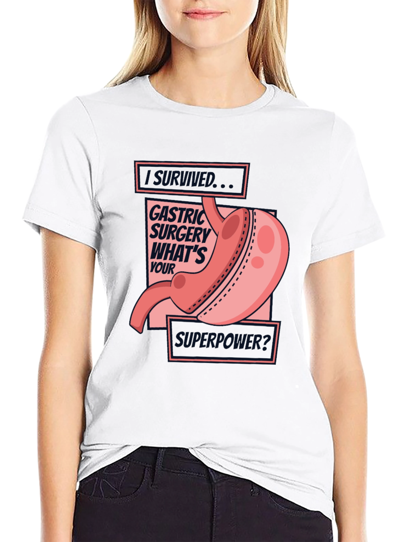 Gastric Surgery Survivor Tee - Whats Your Superpower?