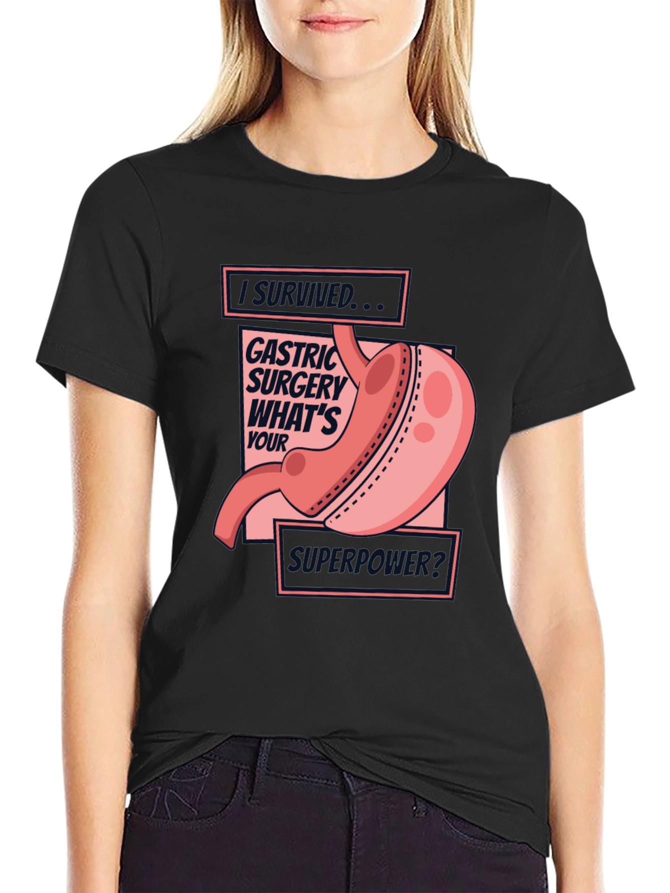 Gastric Surgery Survivor Tee - Whats Your Superpower?