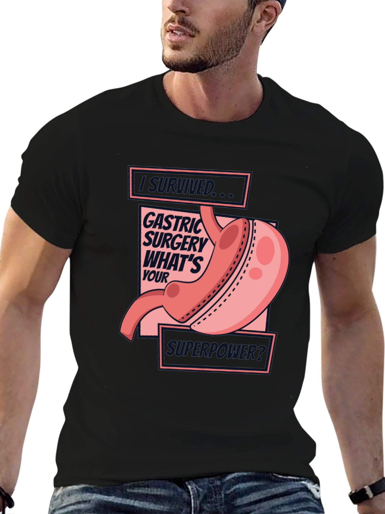 Gastric Surgery Survivor Tee - Whats Your Superpower?