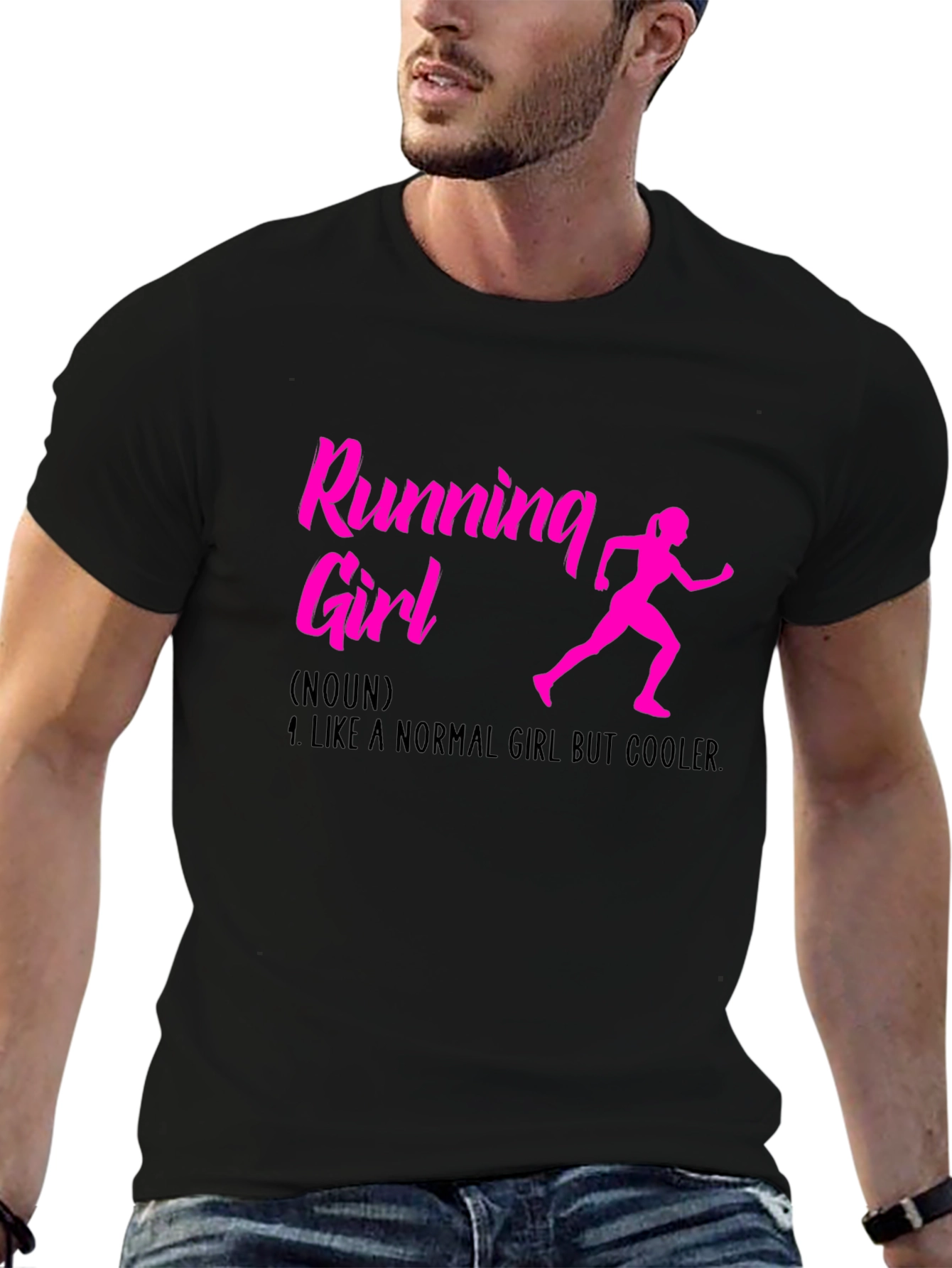Running Girl T-Shirt: Normal Girl But Cooler!