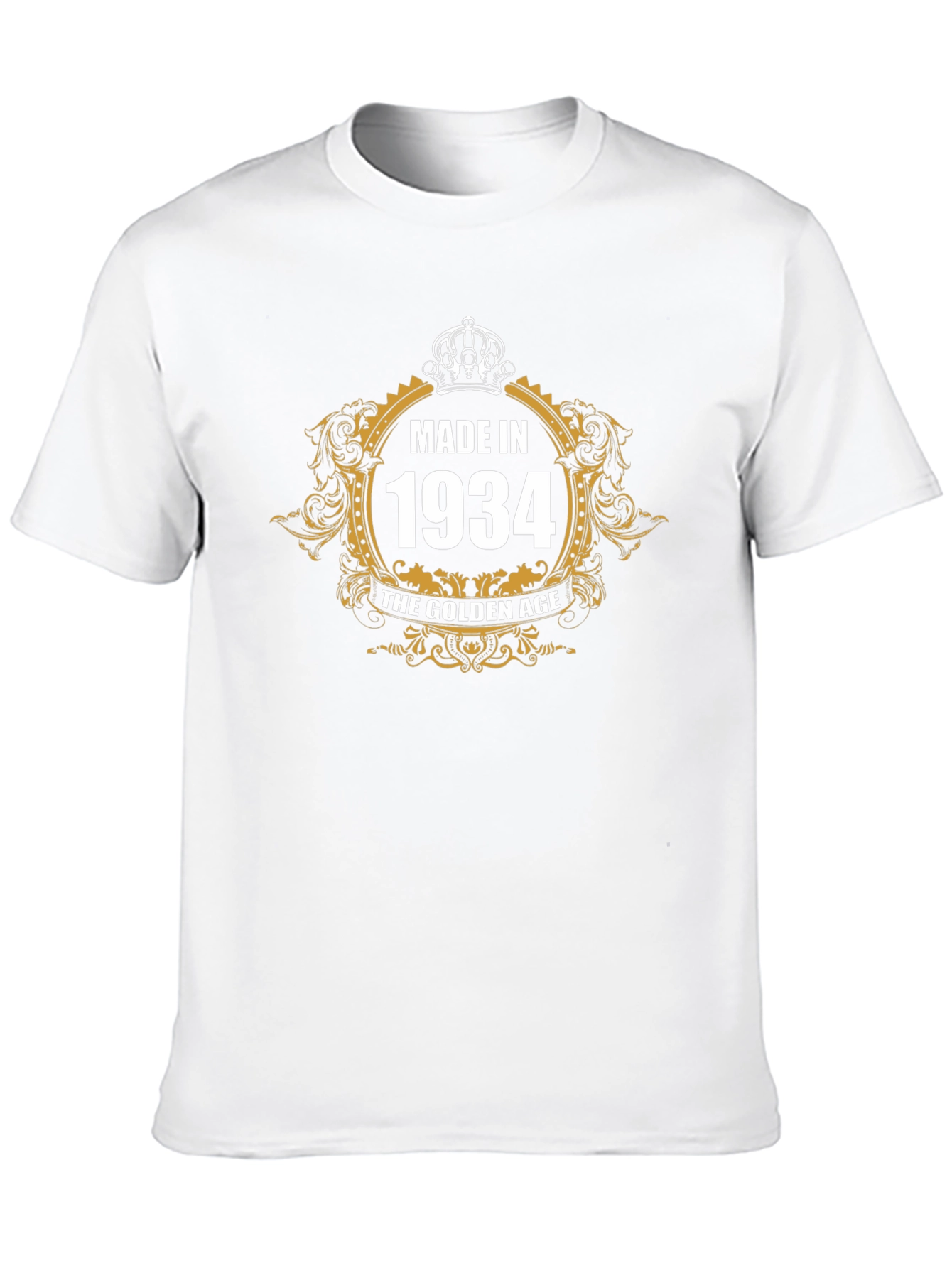 Made in 1934 Golden Age Black T-Shirt