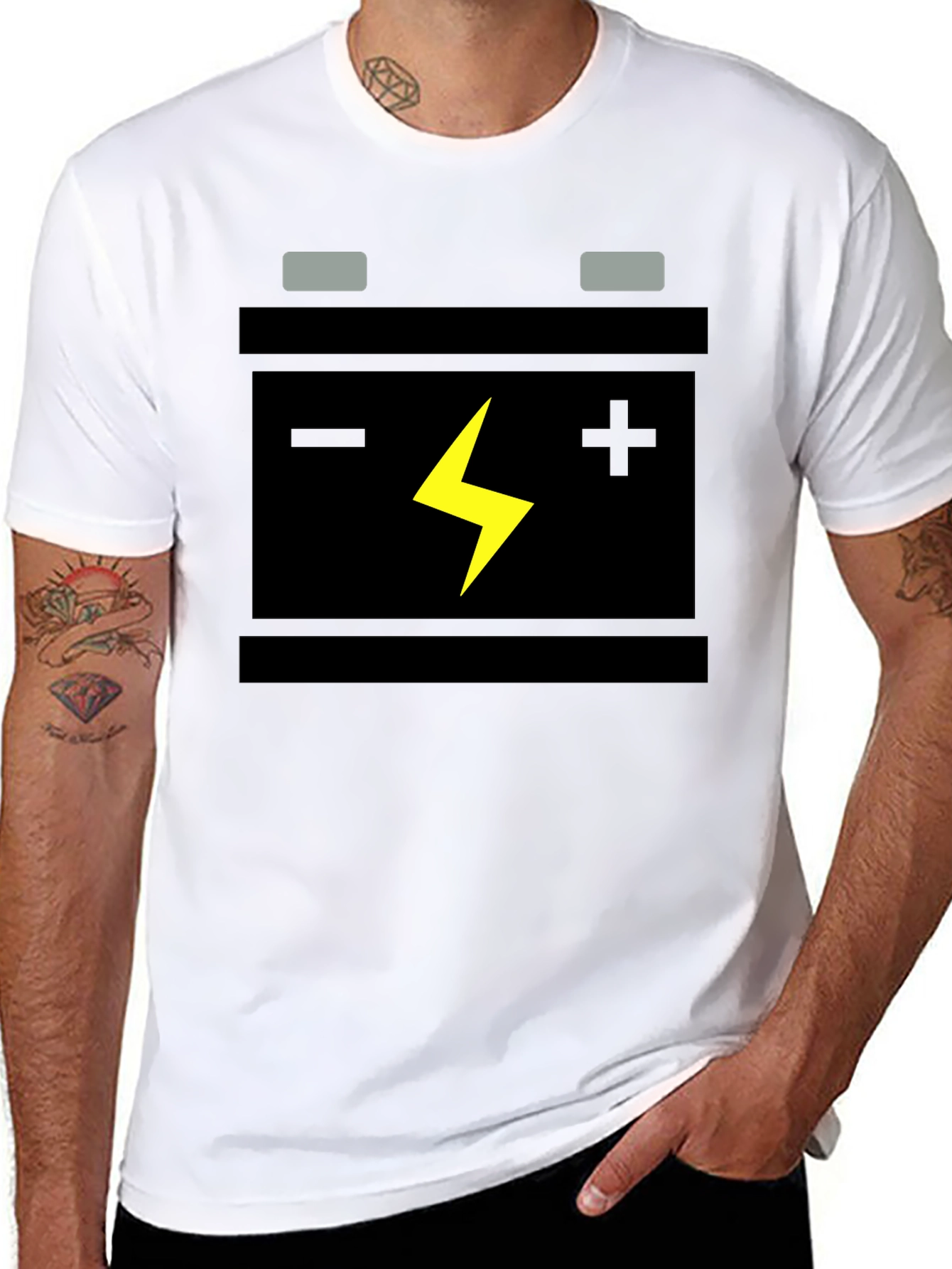 Electric Car Battery T-Shirt