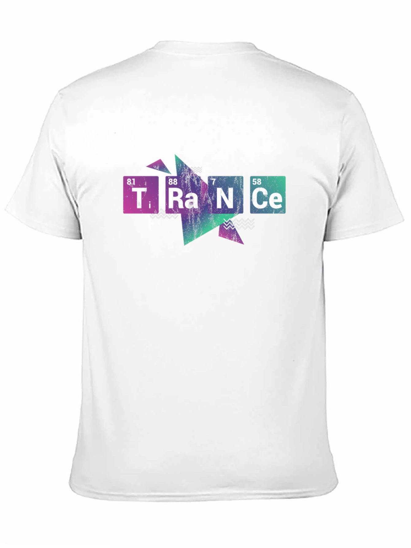 Trance Periodic Table Style Graphic T-Shirt