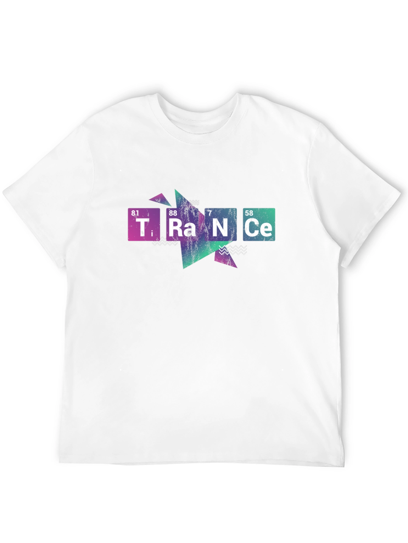 Trance Periodic Table Style Graphic T-Shirt