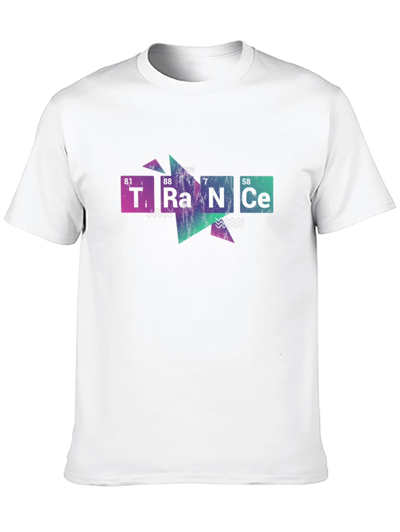 Trance Periodic Table Style Graphic T-Shirt