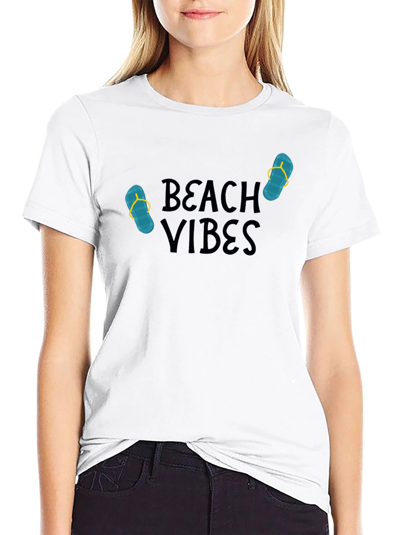 Beach Vibes Graphic Tee - Summer Ready T-Shirt