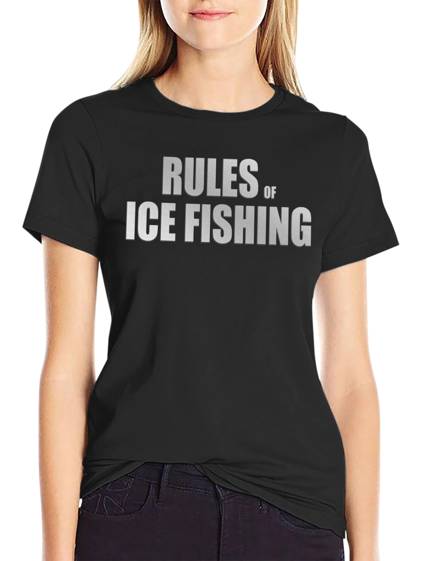 Rules of Ice Fishing Graphic Tee
