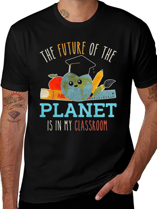Future Planet Classroom Teacher Graphic Tee