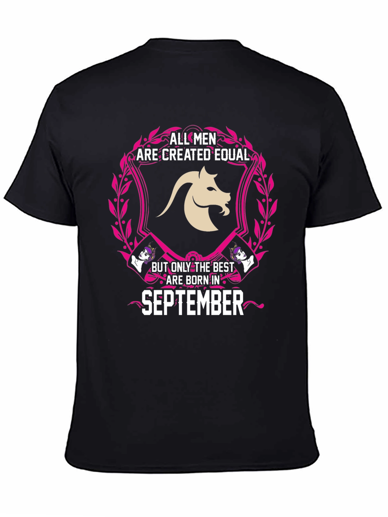 September Born Mens Graphic T-Shirt