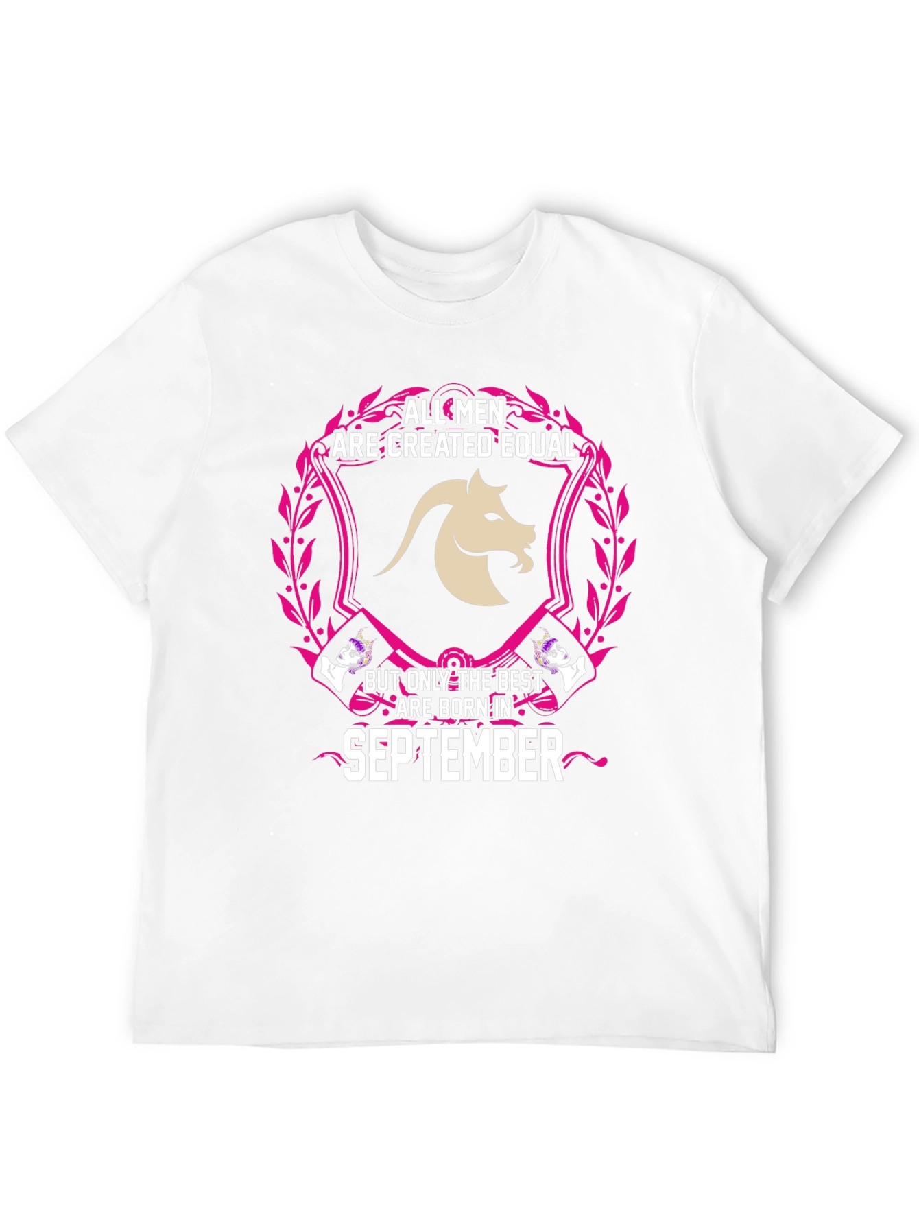 September Born Mens Graphic T-Shirt