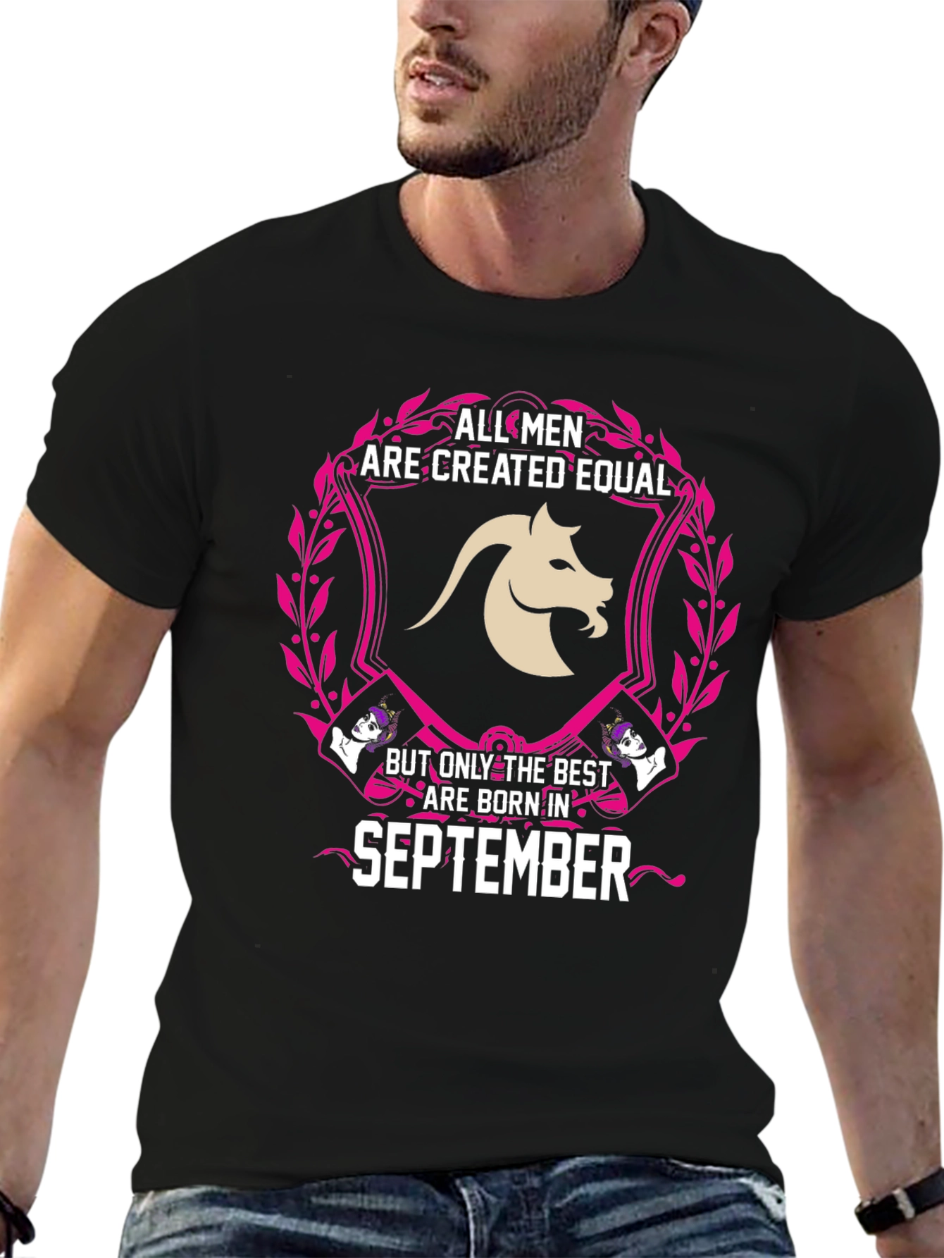 September Born Mens Graphic T-Shirt