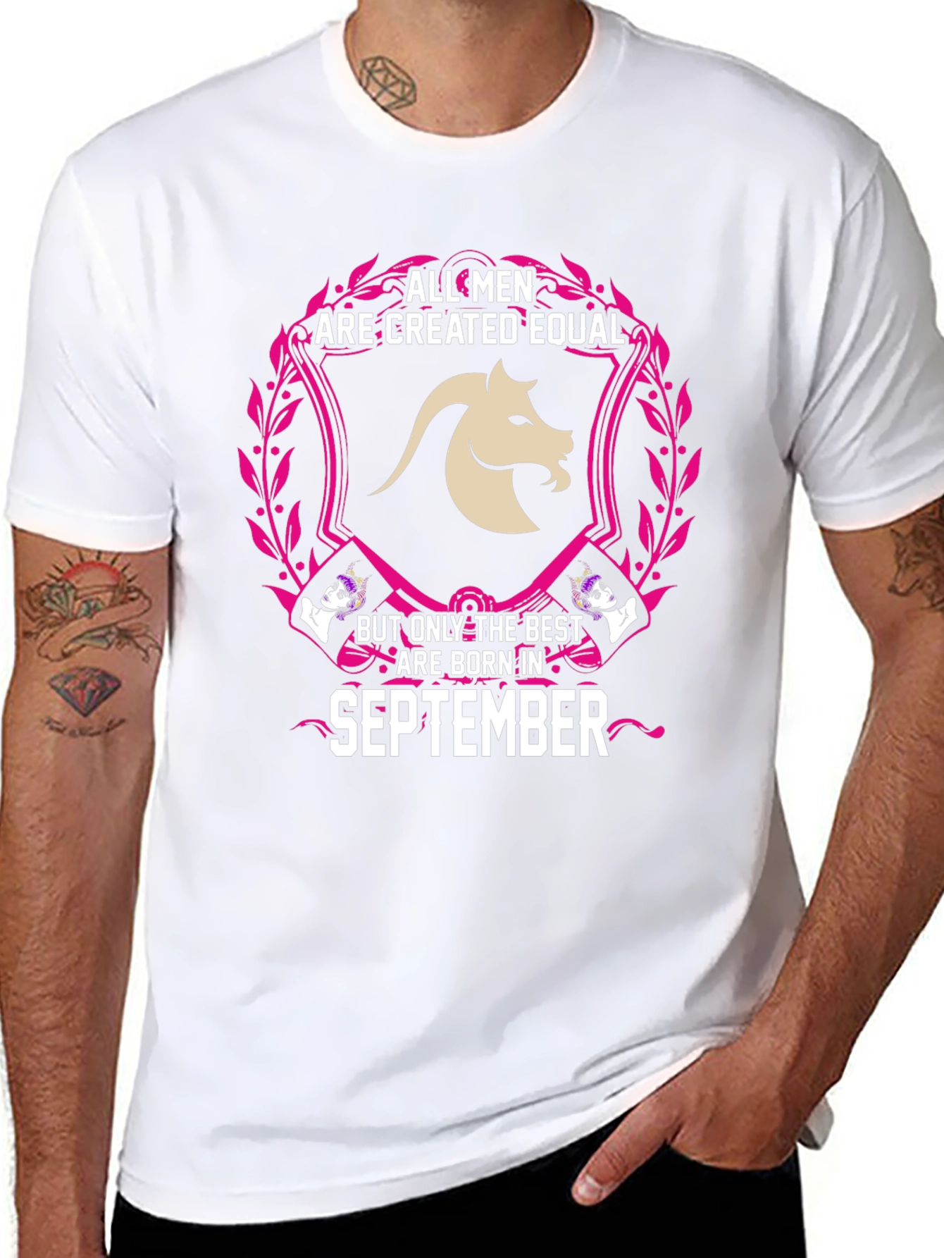 September Born Mens Graphic T-Shirt