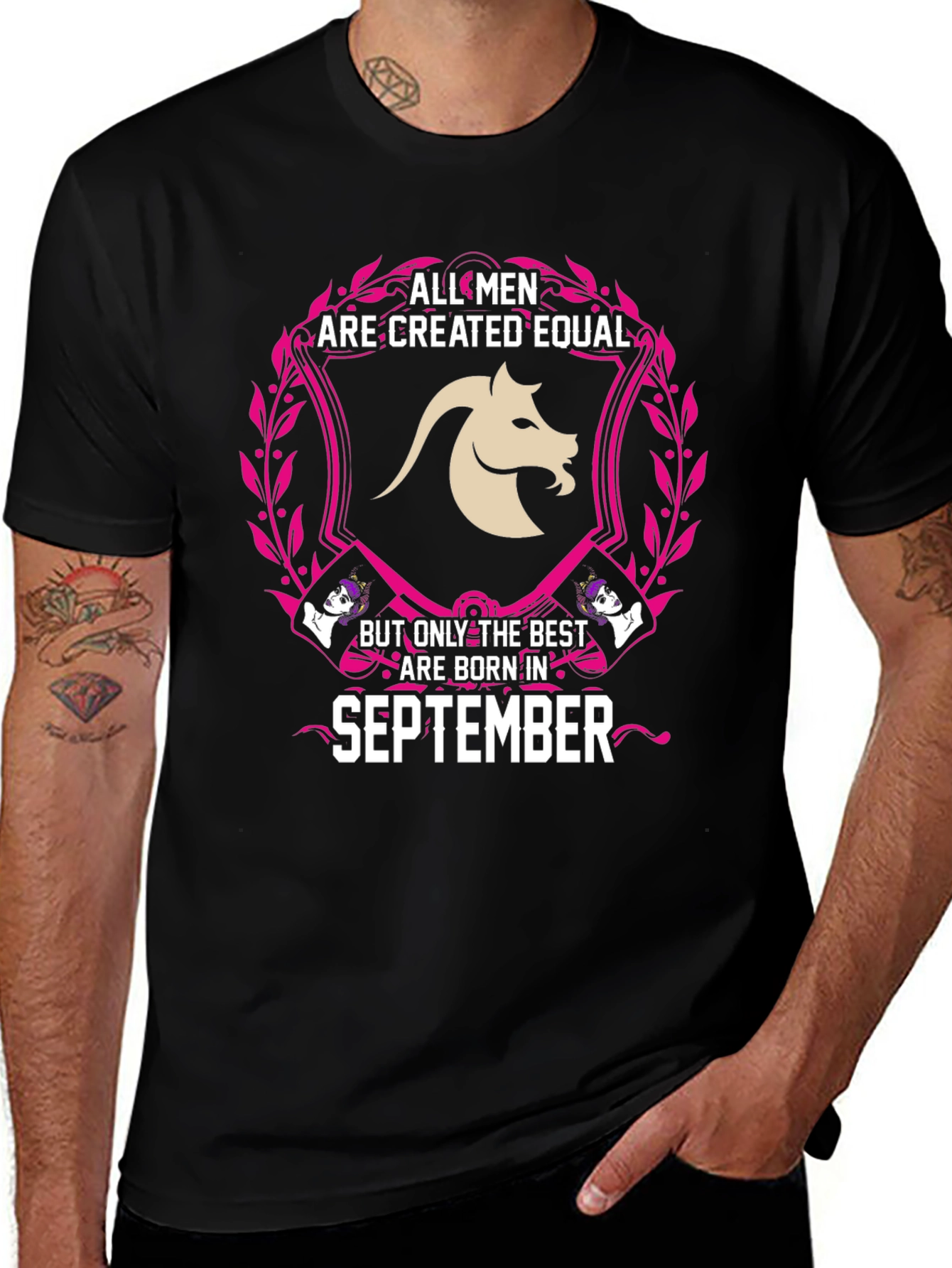 September Born Mens Graphic T-Shirt