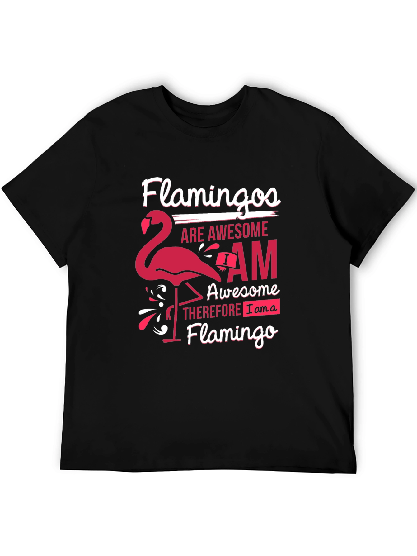 Flamingo Lover Graphic Tee - Awesome Flamingo T-Shirt