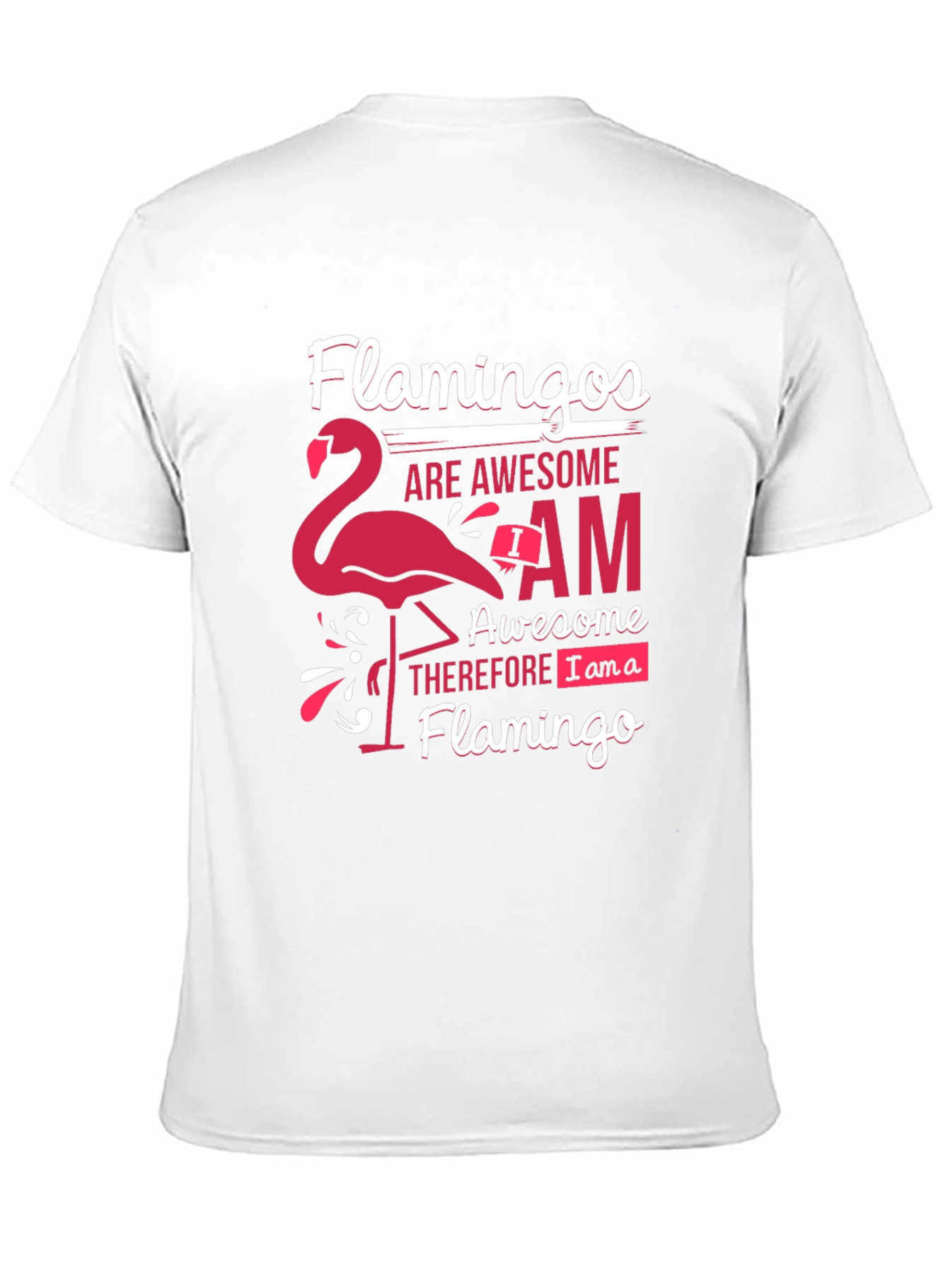 Flamingo Lover Graphic Tee - Awesome Flamingo T-Shirt