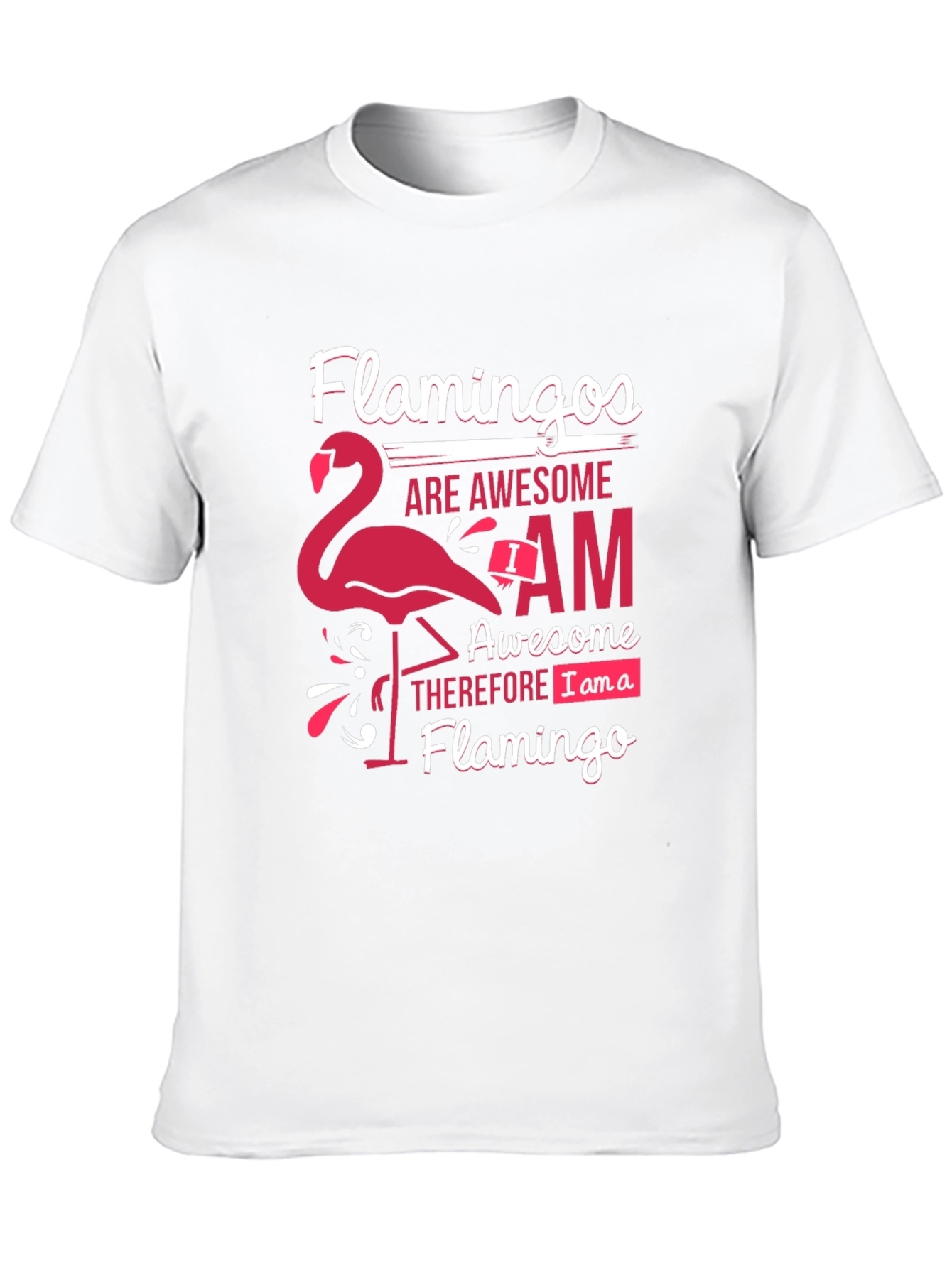 Flamingo Lover Graphic Tee - Awesome Flamingo T-Shirt