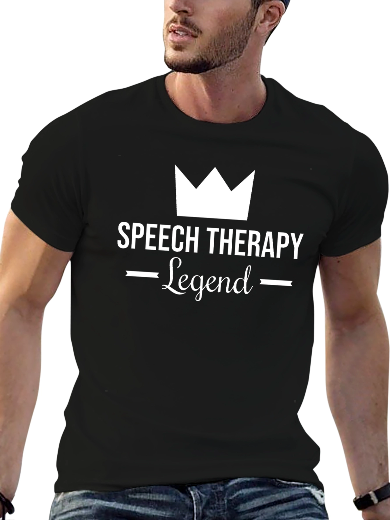 Speech Therapy Legend T-Shirt - Black