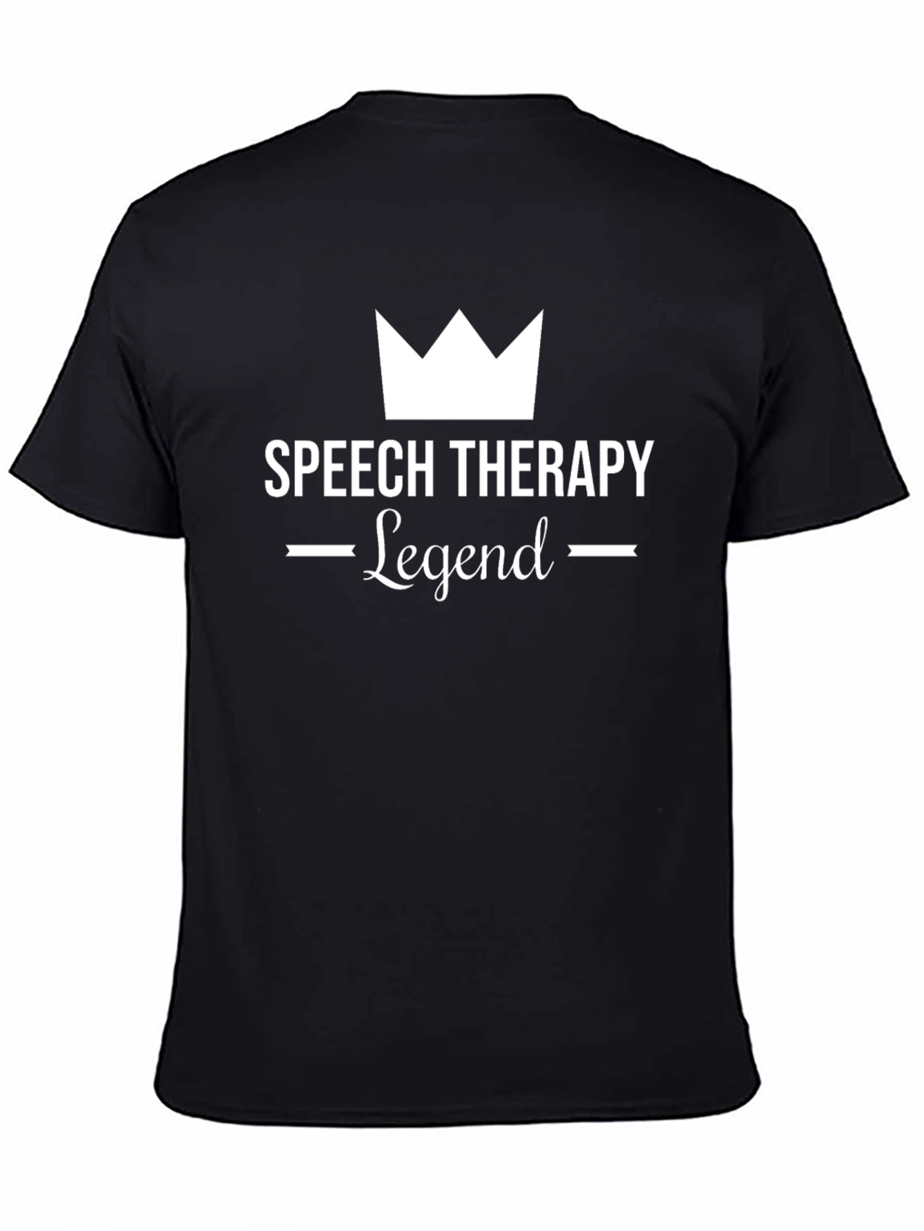 Speech Therapy Legend T-Shirt - Black