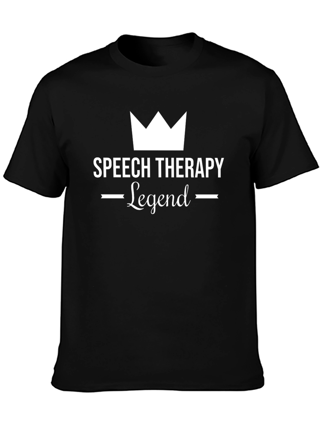 Speech Therapy Legend T-Shirt - Black
