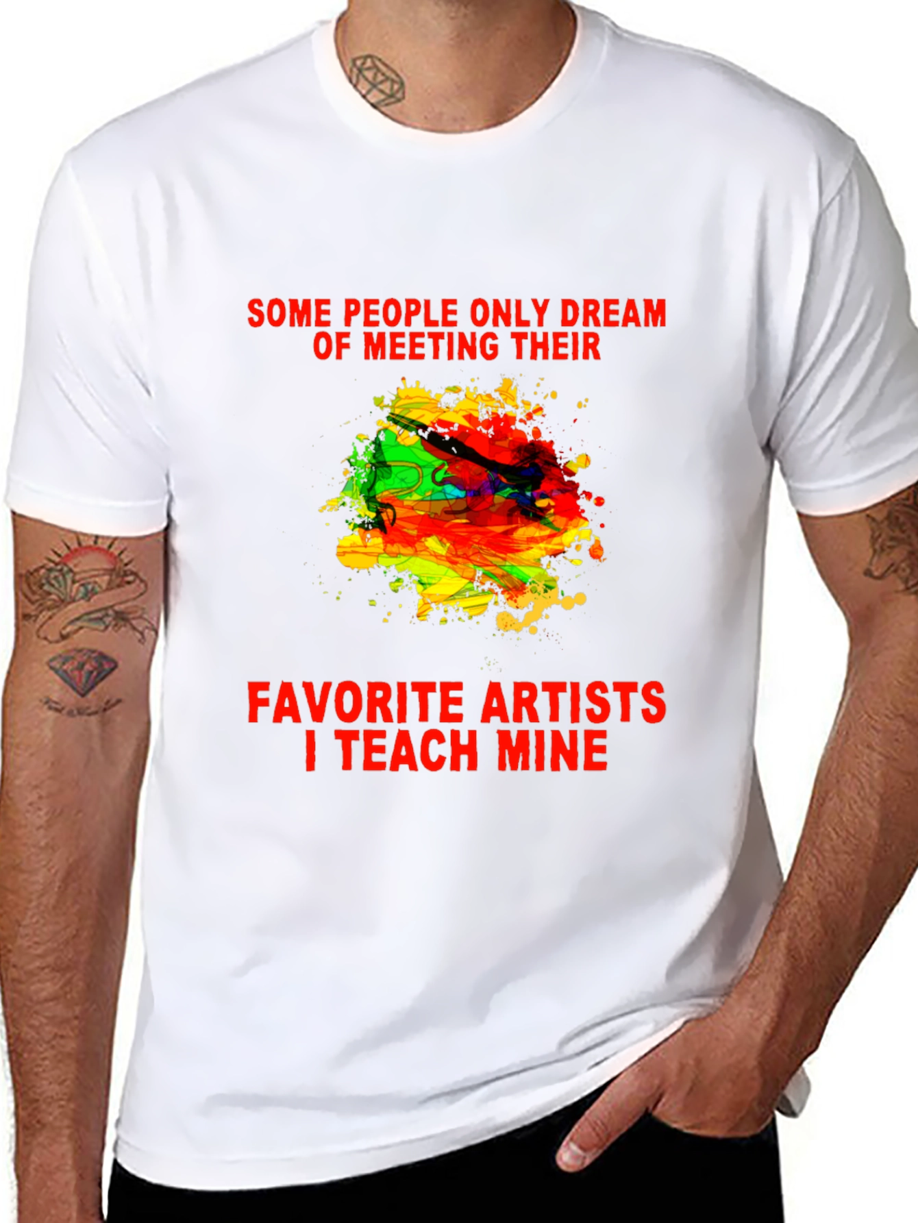 Teach Mine Artists T-Shirt