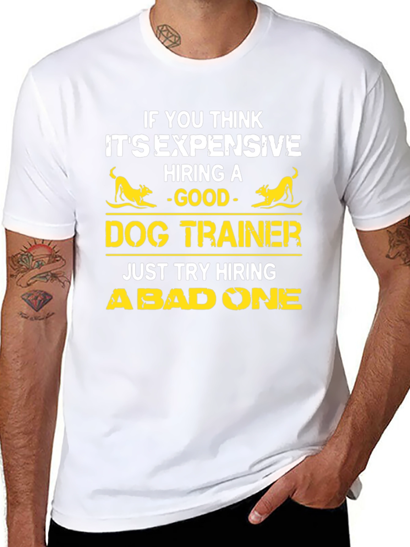 Dog Trainer Funny Graphic T-Shirt