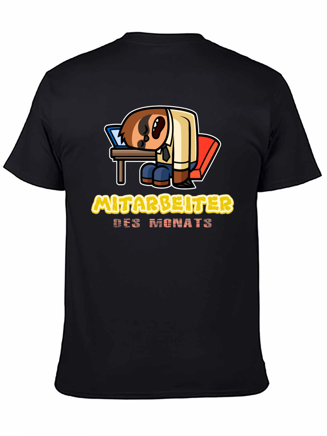 Employee of the Month Sloth Graphic T-Shirt
