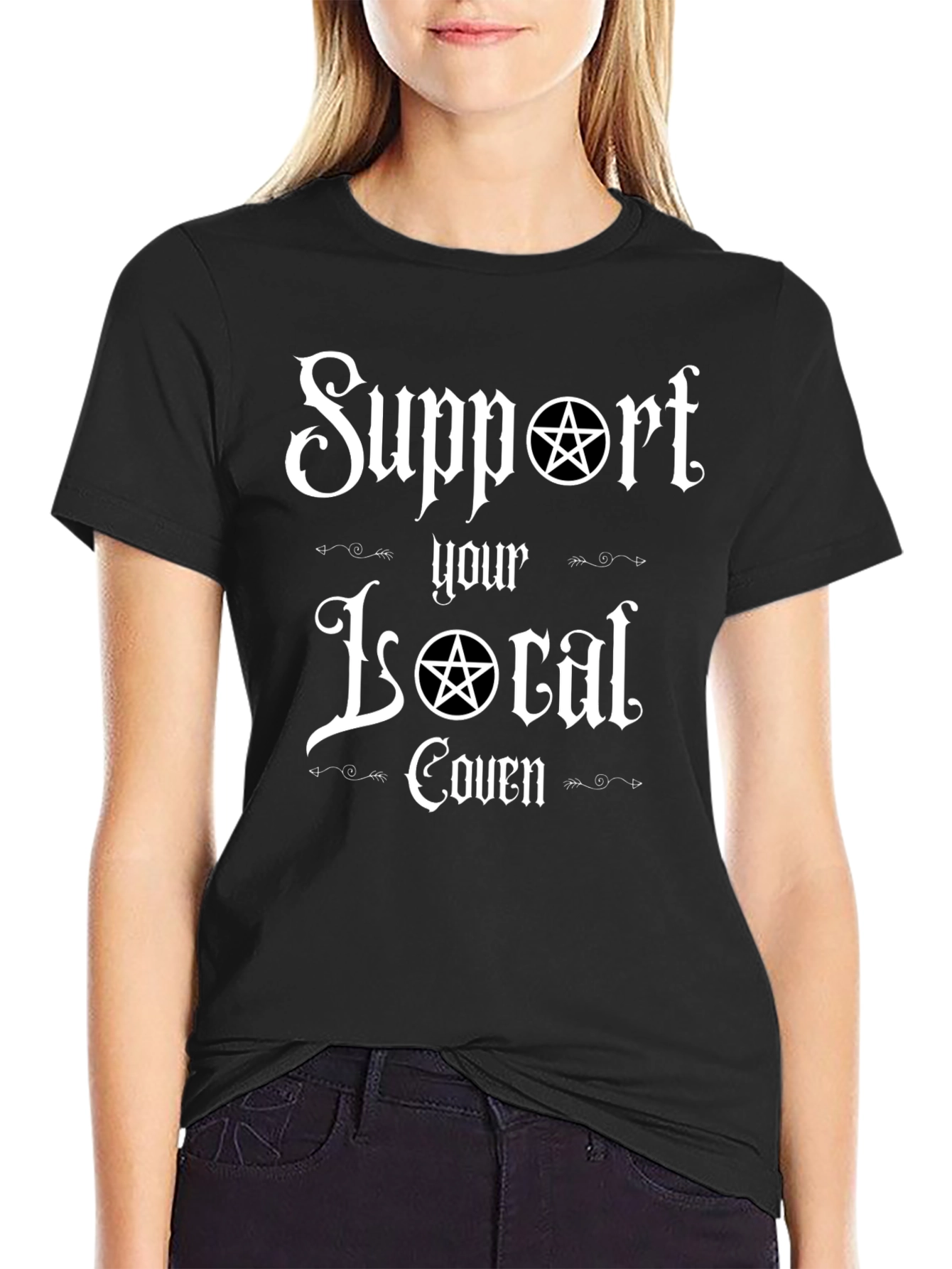 Support Your Local Coven T-Shirt - Witchy Tee