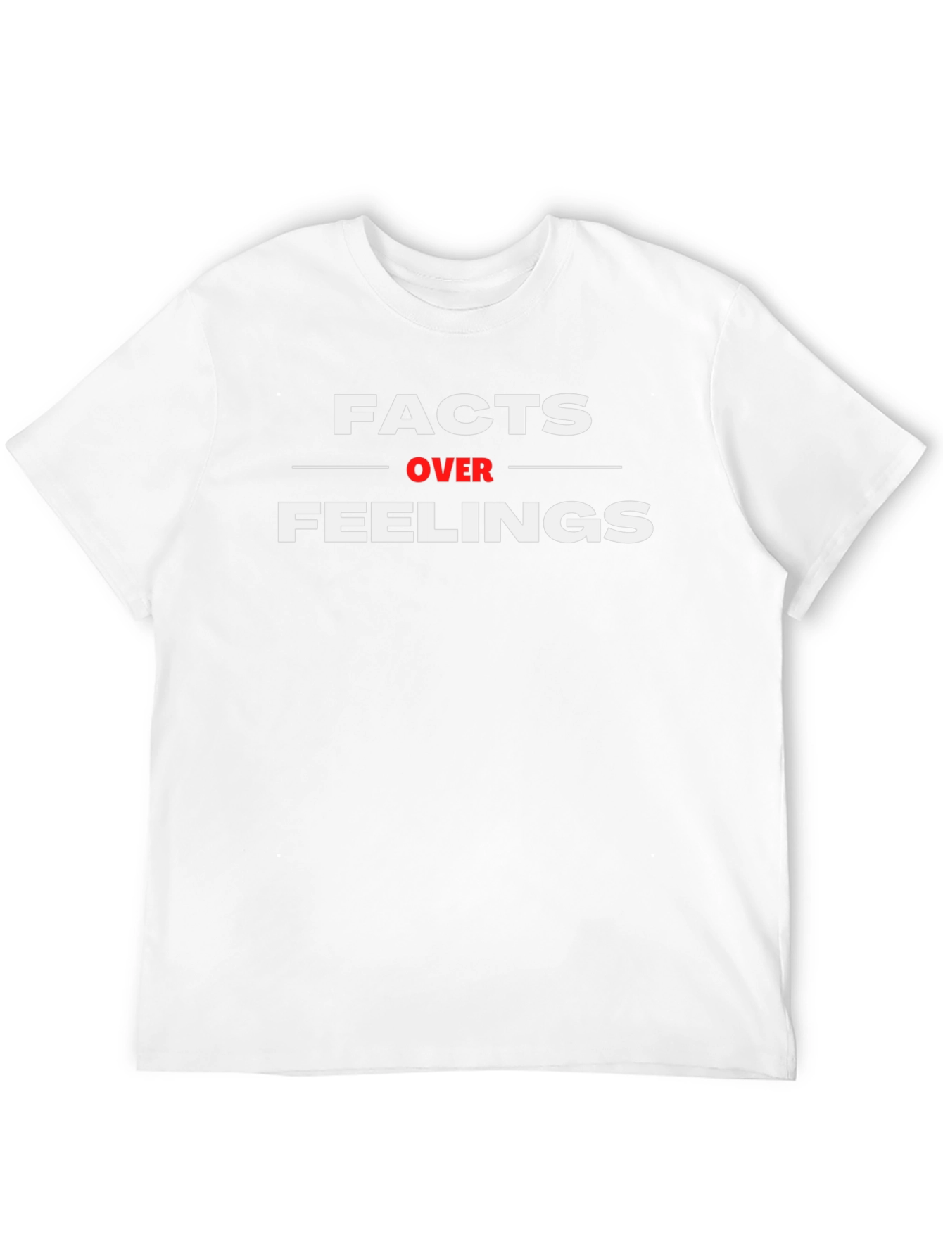 Facts Over Feelings Graphic Tee