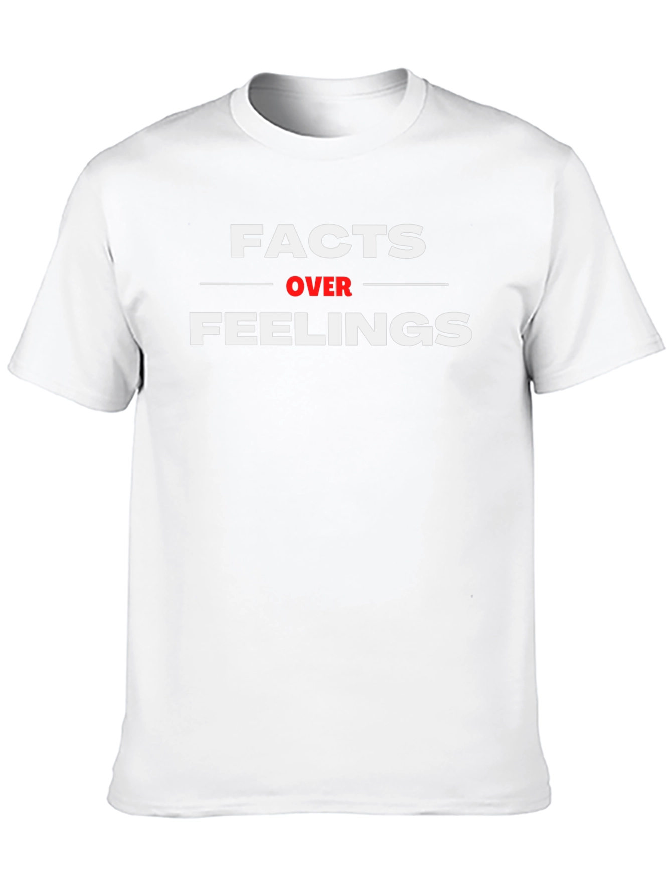 Facts Over Feelings Graphic Tee