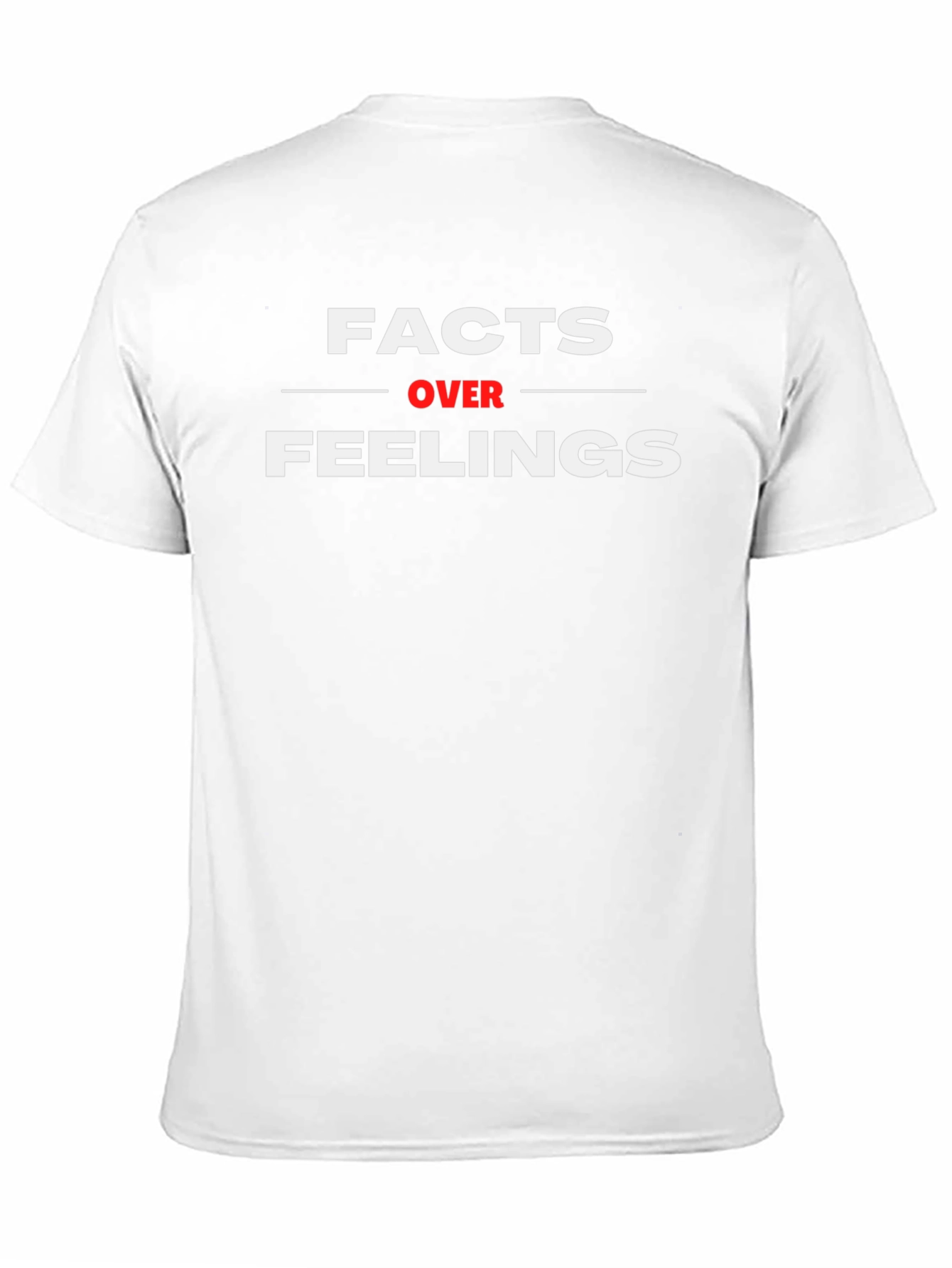 Facts Over Feelings Graphic Tee