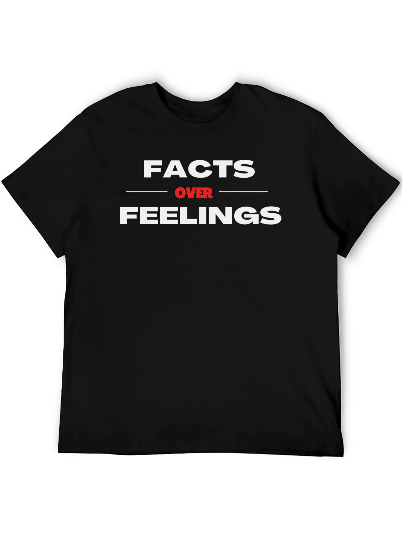 Facts Over Feelings Graphic Tee